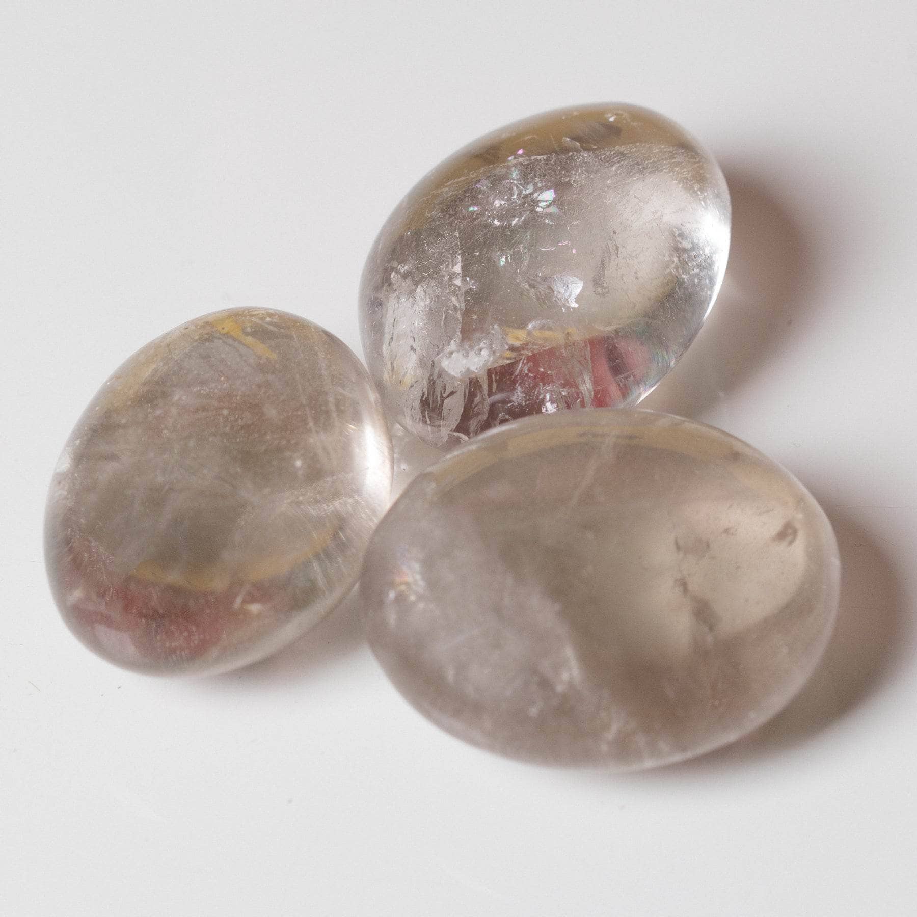 Smoky Quartz Palm Stones - AAA Premium Quality、mySite、hinf8tx79