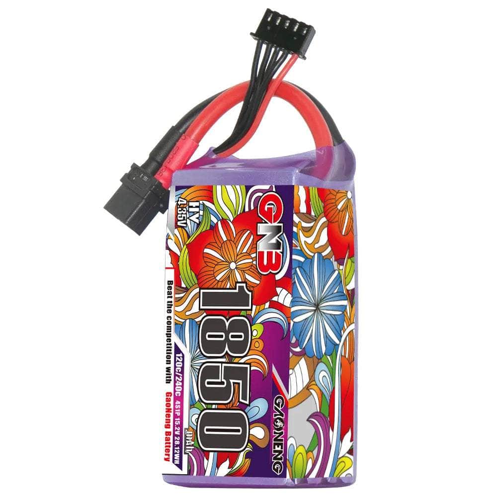  Gaoneng GNB 15.2V 4S 1850mAh 120C LiHV Battery - XT60、mySite、merchandisen