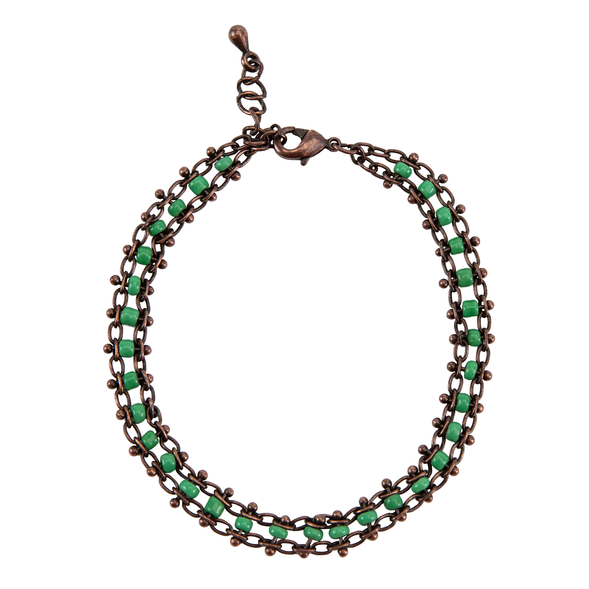 Green Beaded Bracelet、mySite、topwebapps