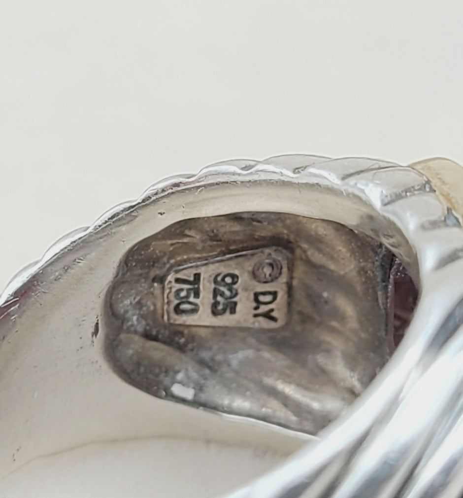 David Yurman Sculpted Waverly Garnet Ring、mySite、hinf8tx79