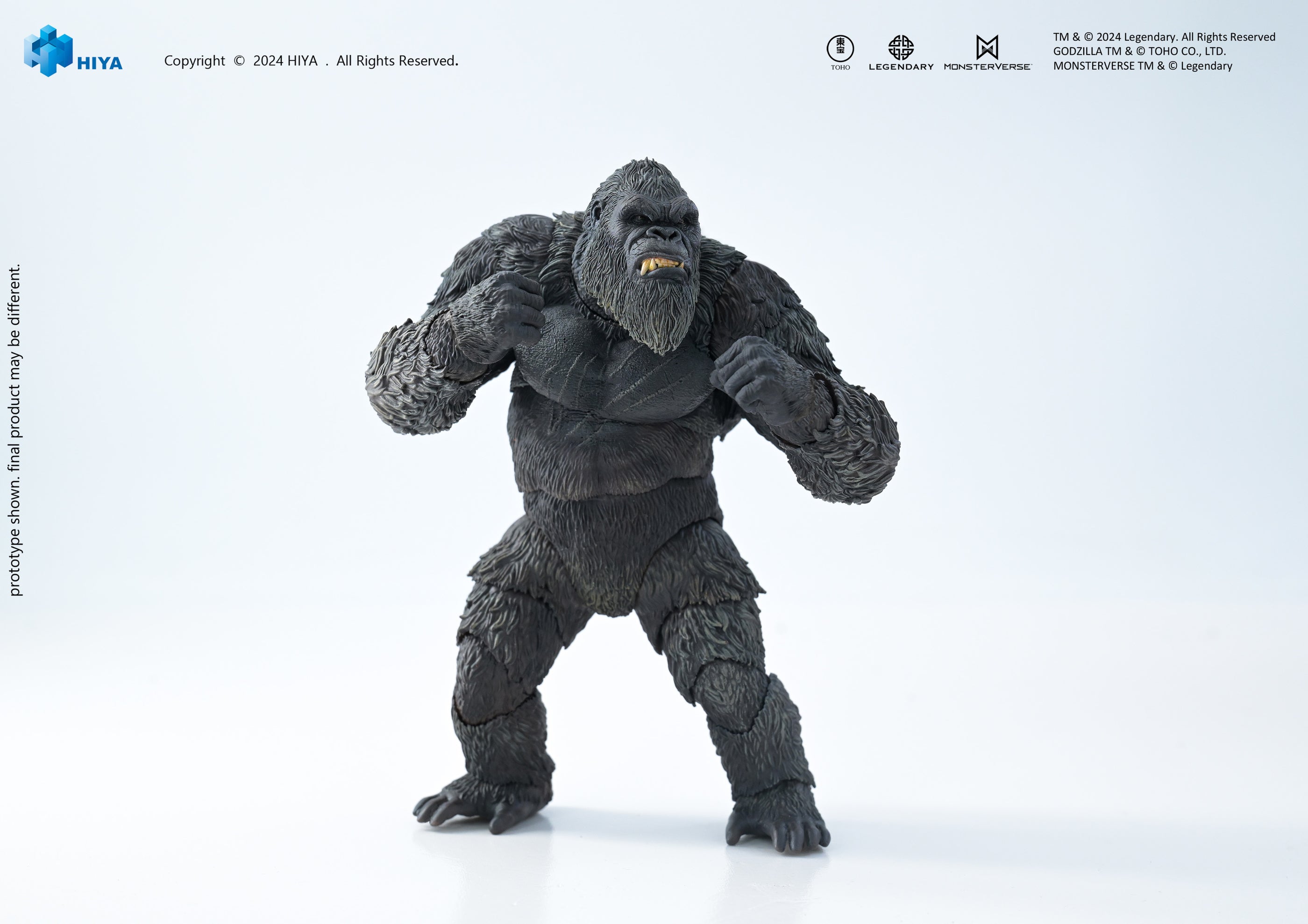 Hiya Toys Exquisite Basic Series Godzilla x Kong: The New Empire Kong (PX Previews Exclusive)、mySite、hgirdovlk