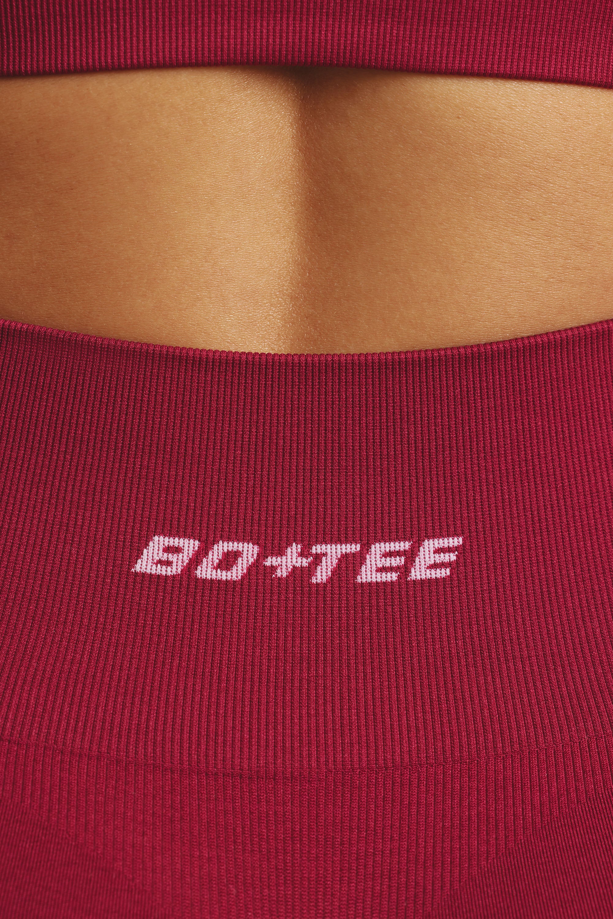 High Waist Define Luxe Mini Shorts in Raspberry、mySite、solidvoid