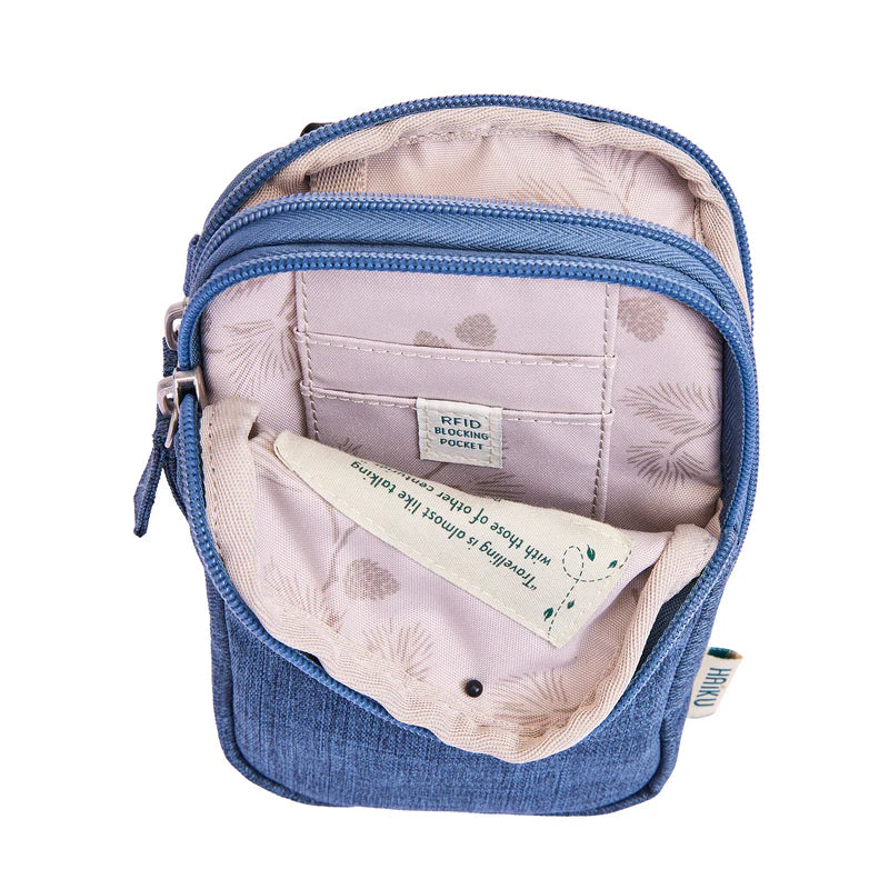  Haiku Endeavour Lightweight Travel Pouch Bag - River Rock Blue、mySite、preschool7hills