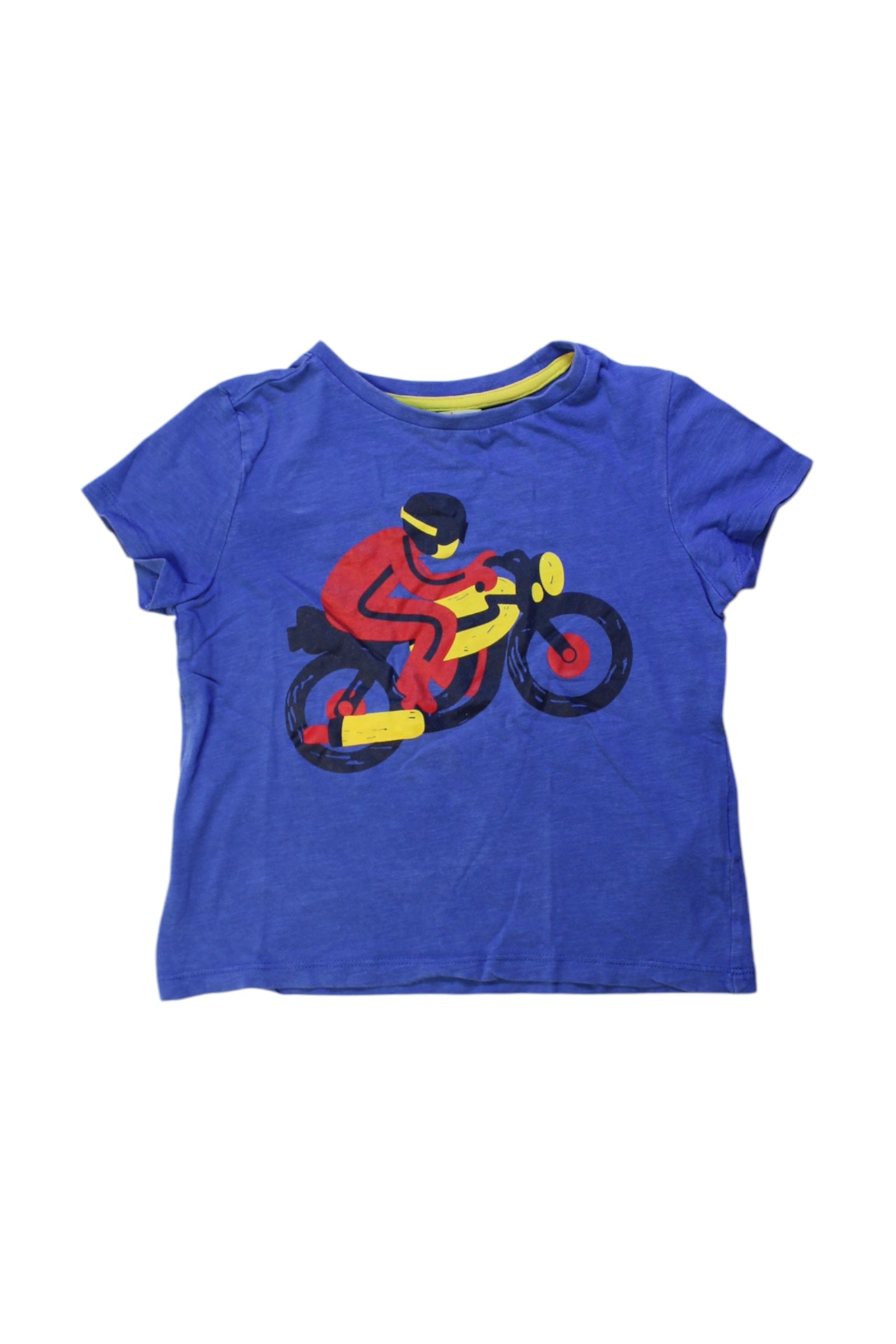 DPAM Motorcycle Print Short Sleeve T-Shirt 4T、mySite、g9winljtr