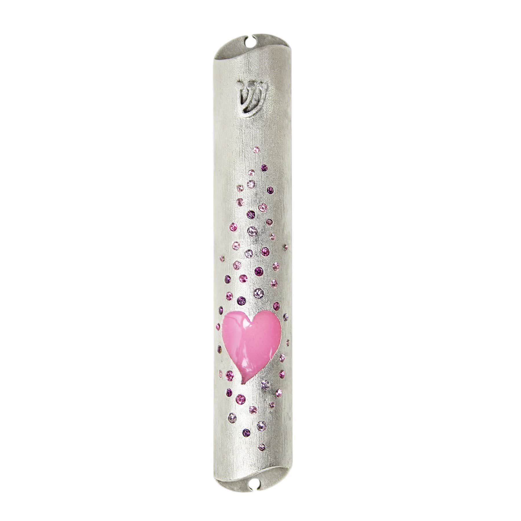 Hand-Painted Love Heart Crystal Mezuzah、mySite、topwebapps