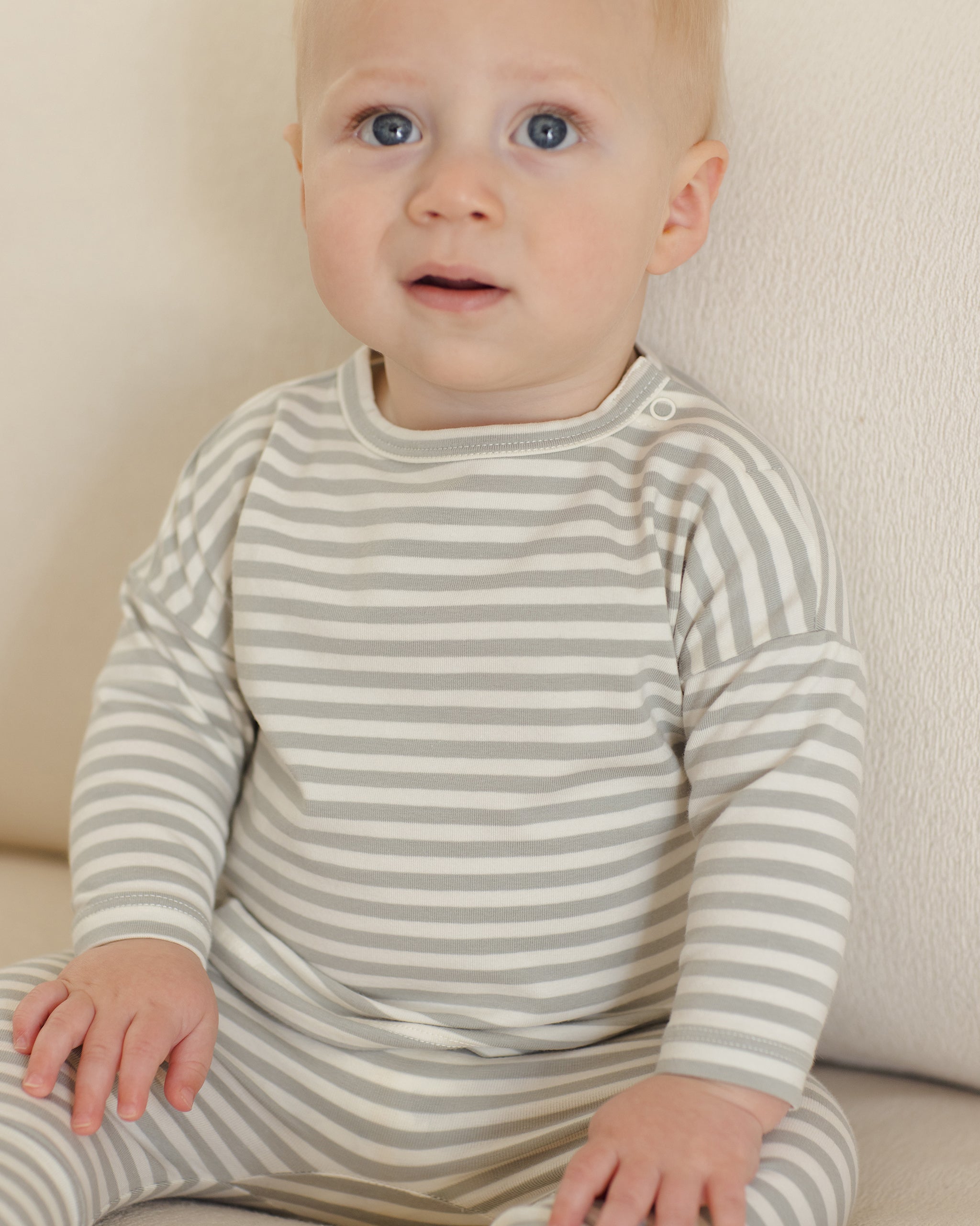  Long Sleeve Tee || Sage Stripe、mySite、layawaytickets