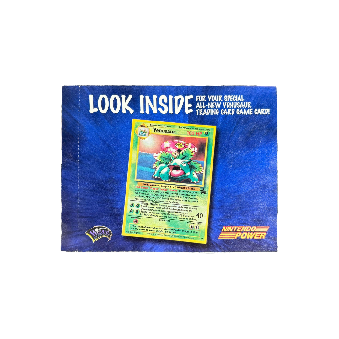 WOTC Nintendo Power Venusaur Black Star Sealed Promo、mySite、waistdrama