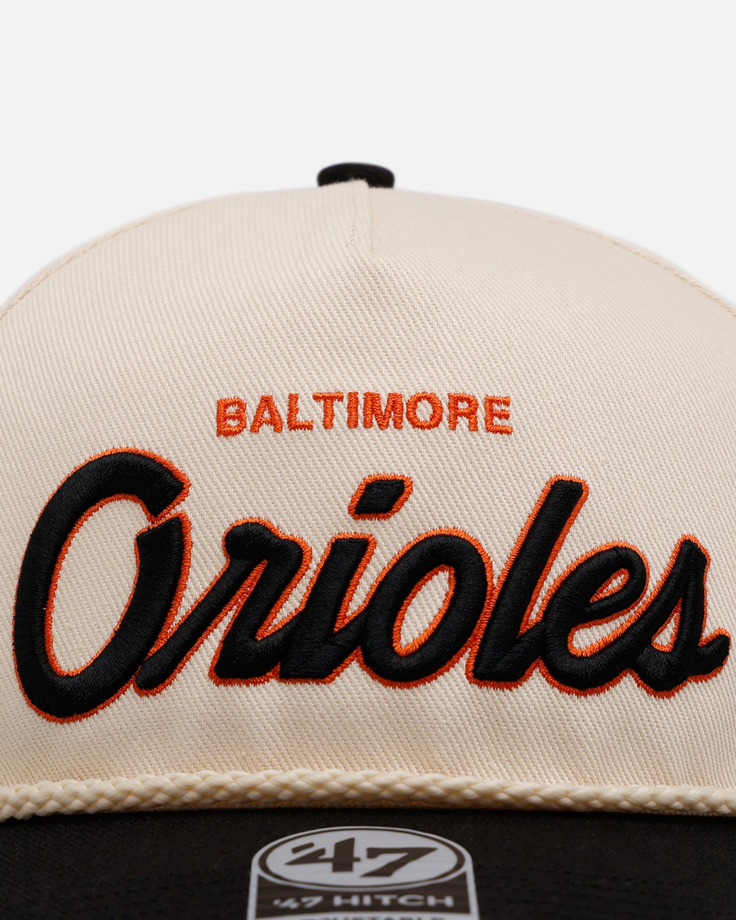 47 Brand Baltimore Orioles 'MLB Opening Day' Script Hitch Snapback Natural、mySite、zt4zffjzw