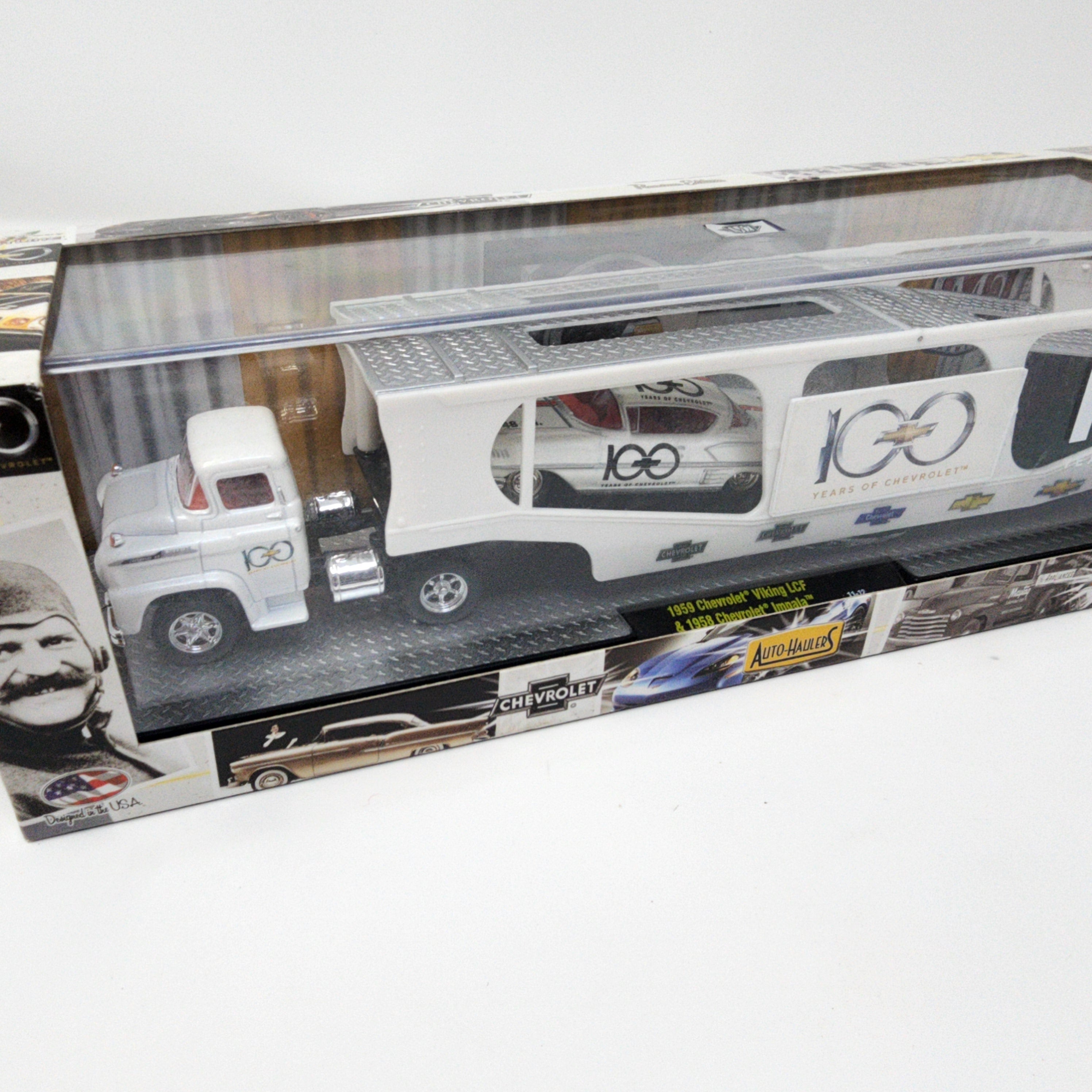 1959 Viking LCF w/ 1958 Chevy Impala * M2 Machines Auto-Haulers、mySite、hgirdovlk