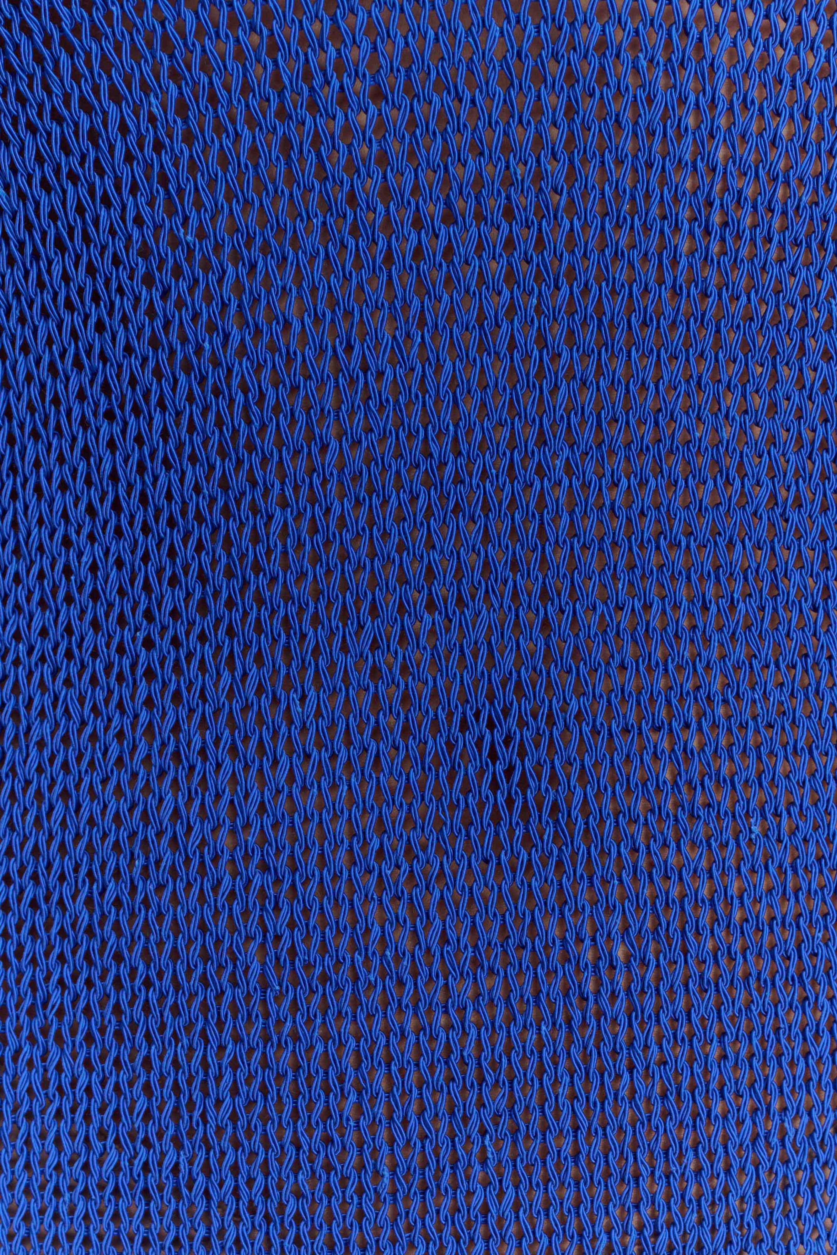 Ari Tape Yarn Knit Maxi Dress - Cobalt Blue、mySite、solidvoid