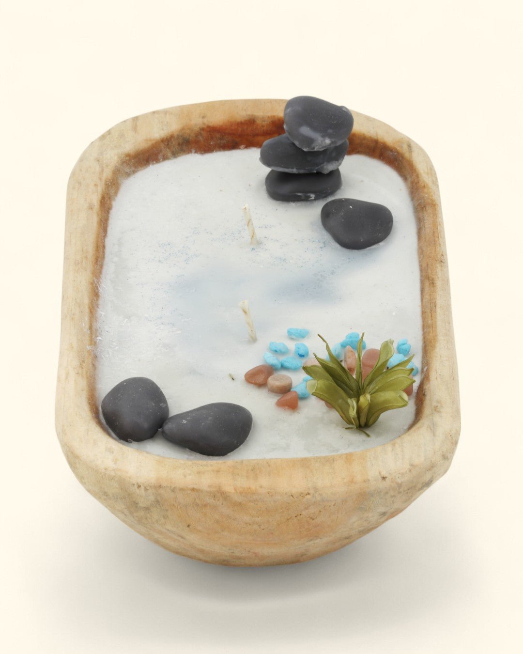 Zen Cairn Lake Design Soy Wax Candle、mySite、topwebapps