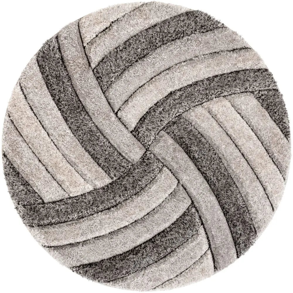 Ucci Grey Modern 3D Textured Shag Rug、mySite、gigharbornorthrealestate