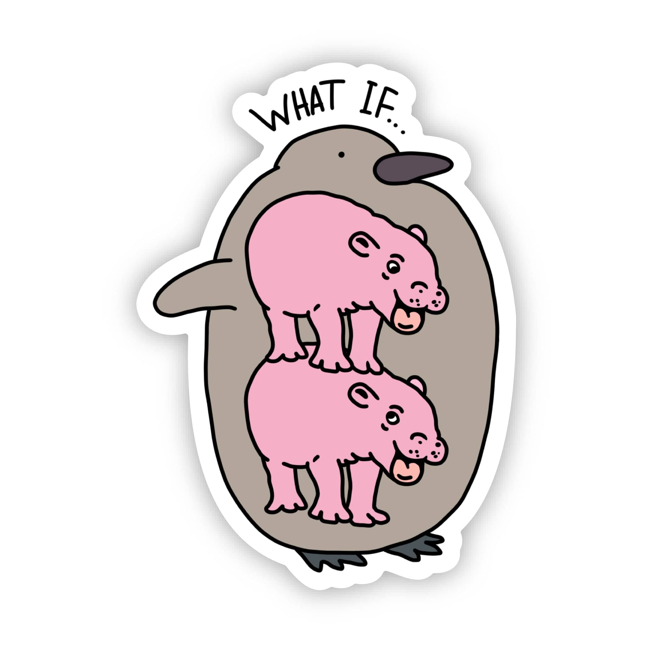  What If? Pesto & Moo Deng Sticker、mySite、elrpsem3k