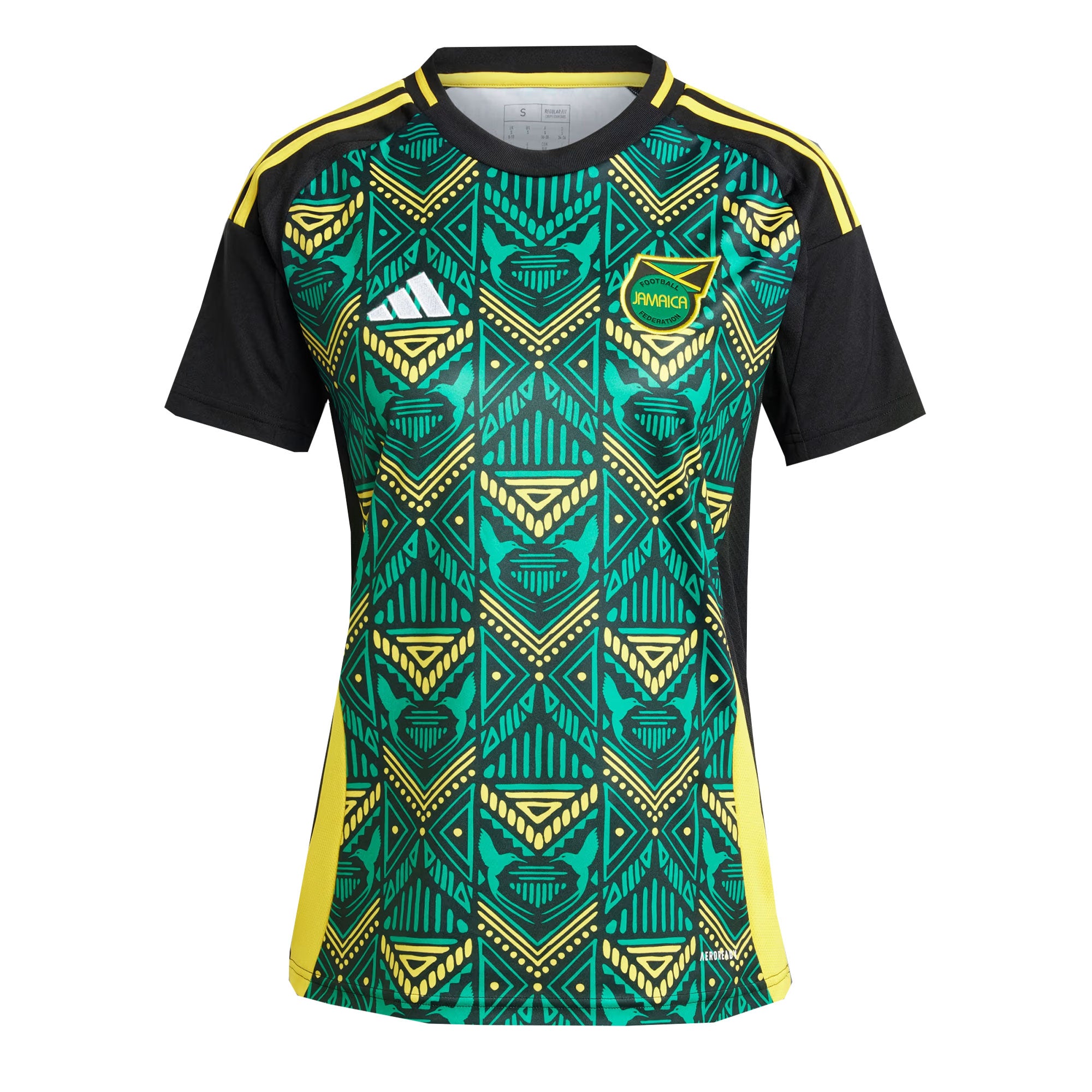 adidas Women's Jamaica 2024/25 Away Jersey Green/Black、mySite、bottomscart