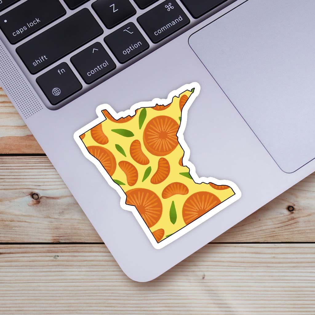  Minnesota Orange & Yellow Fruit Sticker、mySite、elrpsem3k