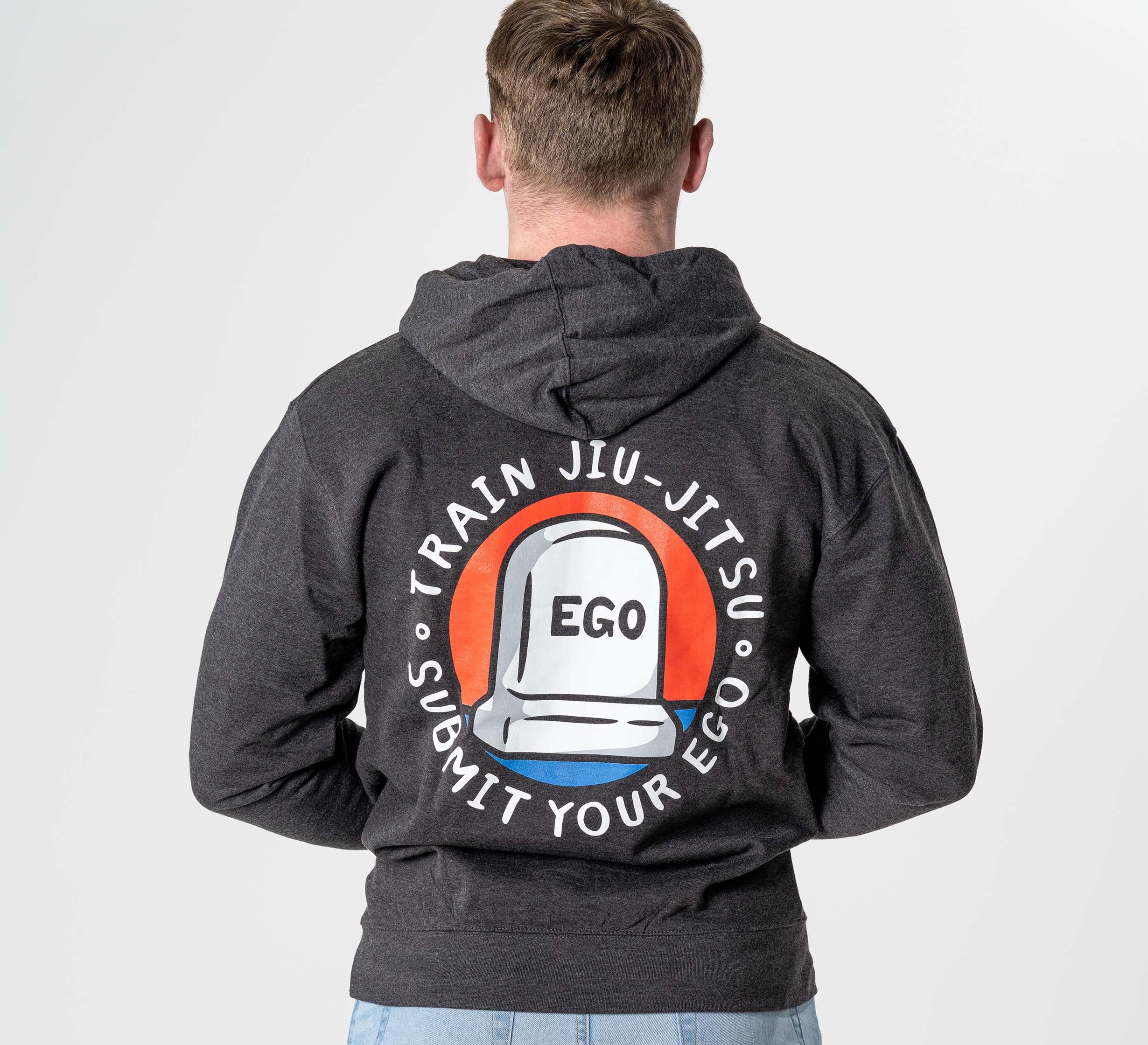 Submit Your Ego Hoodie Heather Black、mySite、gigharbornorthrealestate