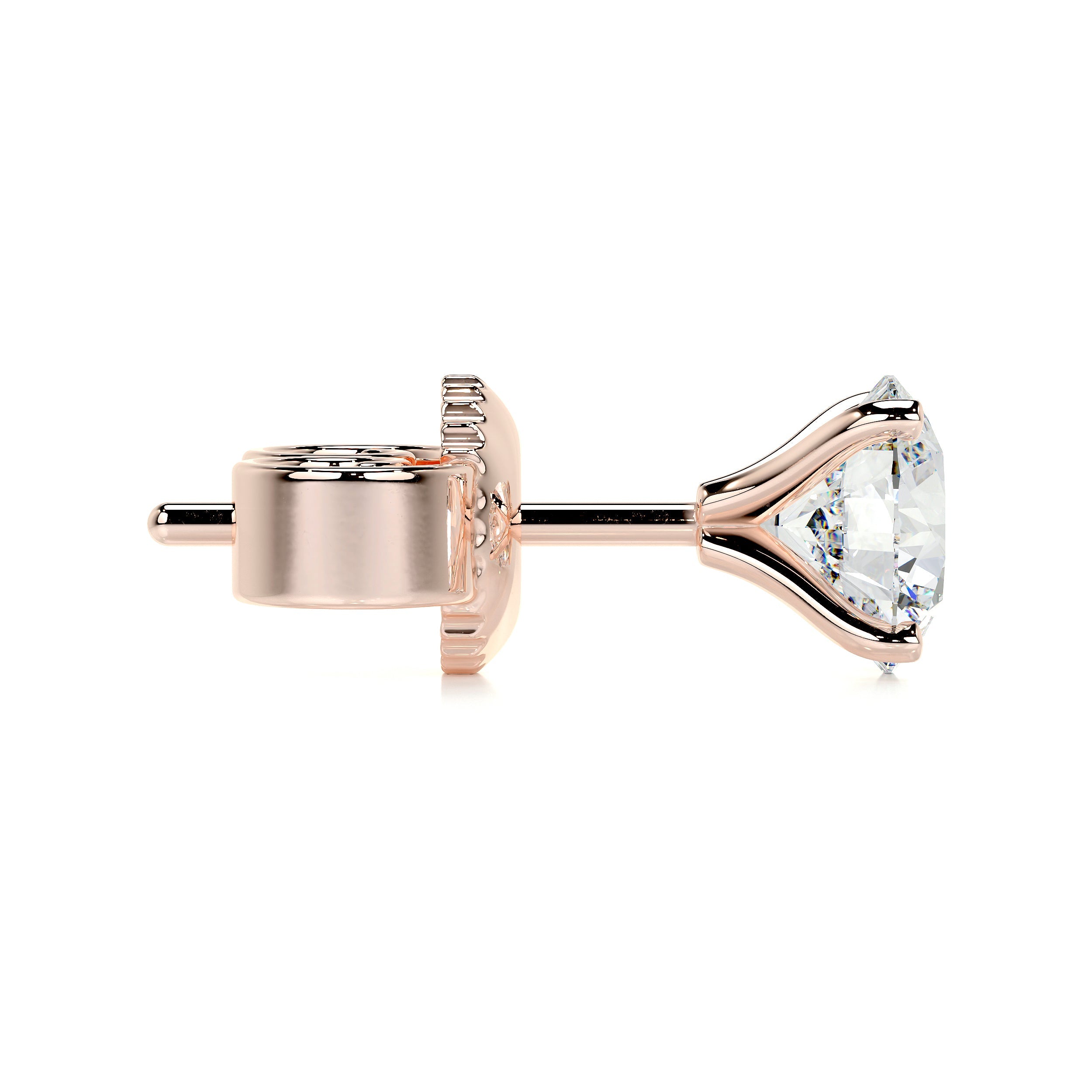 Allen Lab Grown Diamond Earrings -14K Rose Gold (RTS)、mySite、hinf8tx79