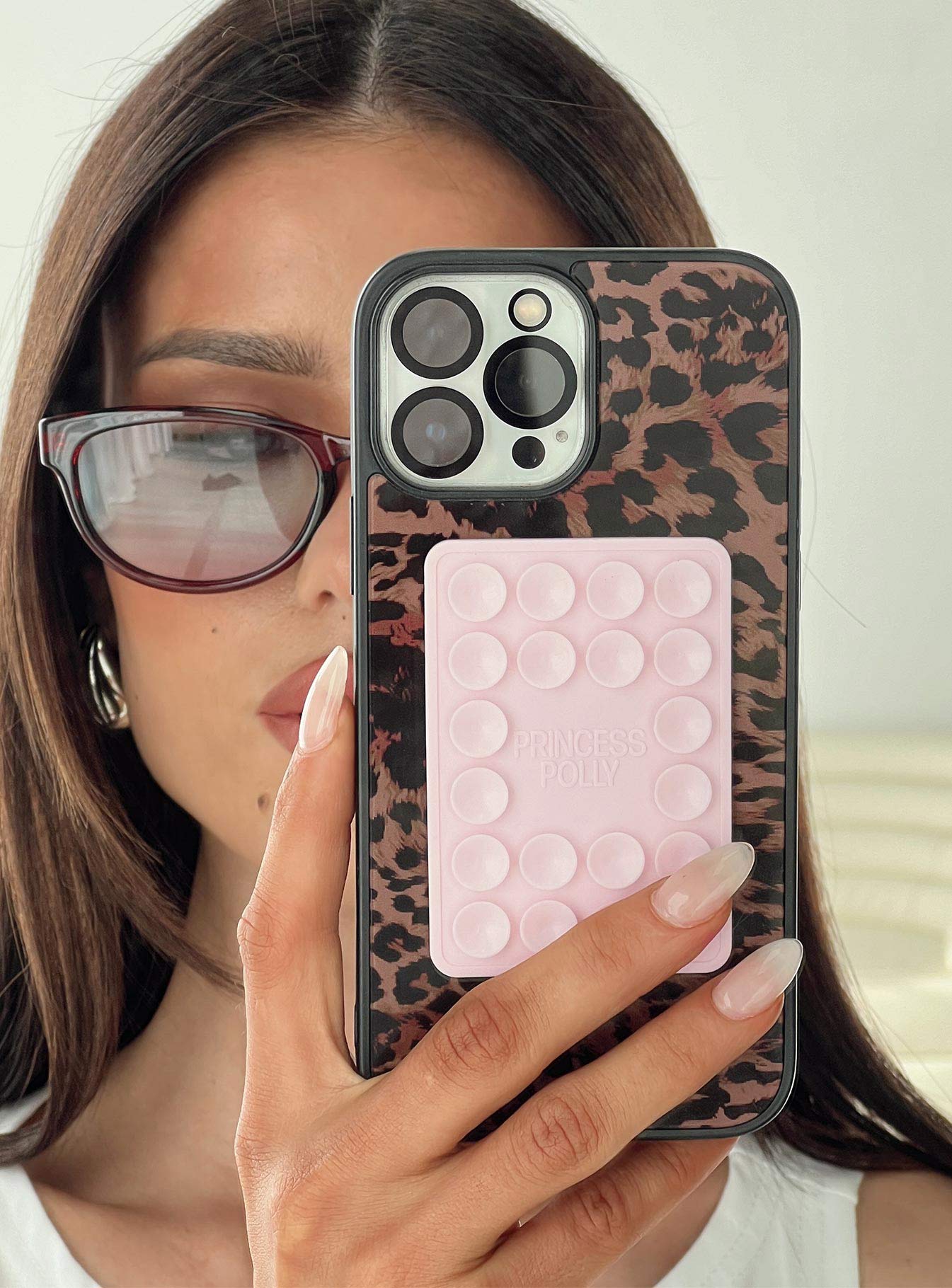 Phone Suction Plate Pink、mySite、solidvoid