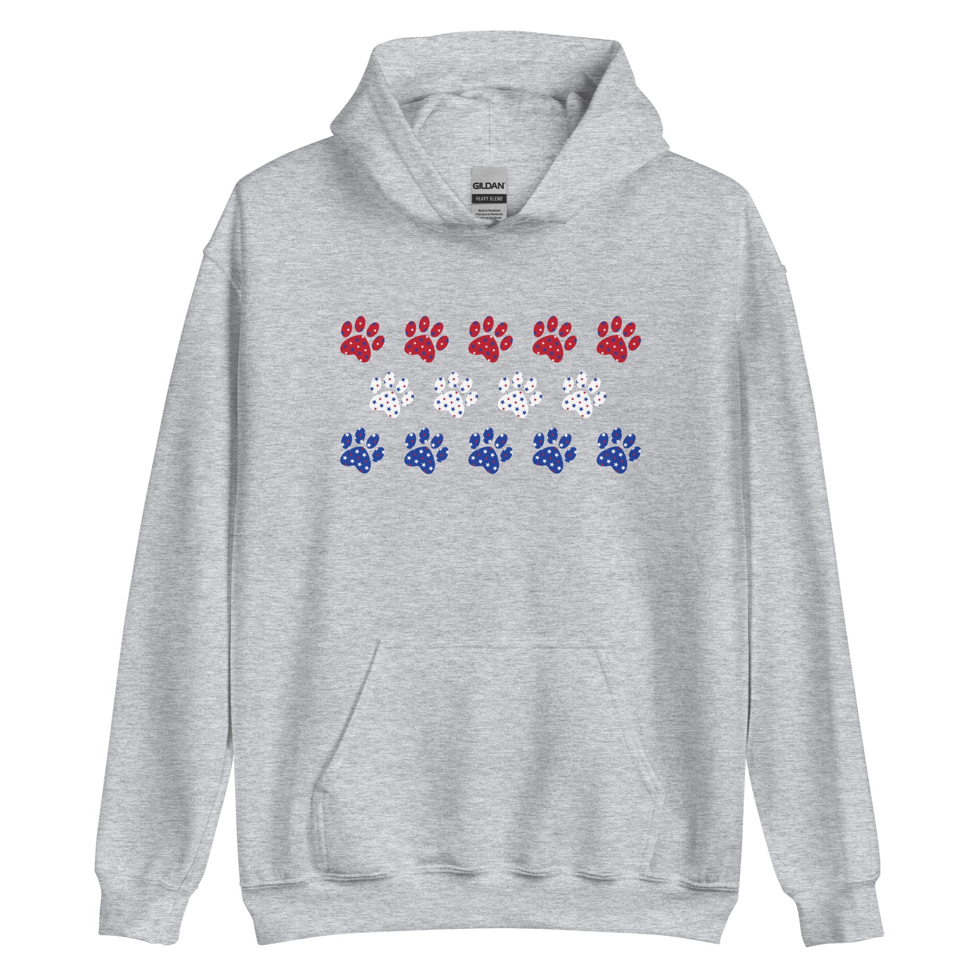 Star Spangled Paws Hoodie、mySite、camillekostekn