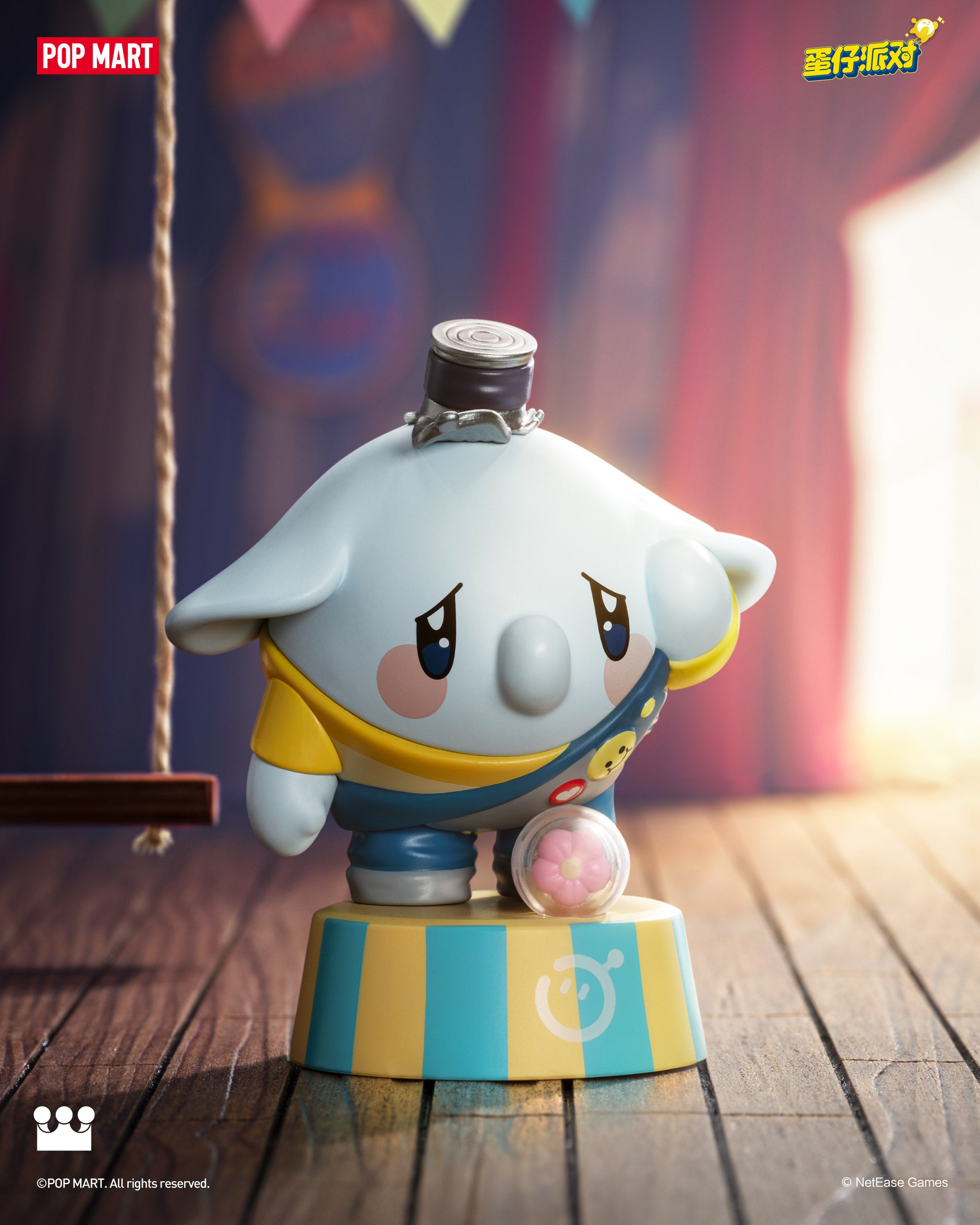  POP MART Eggy Party: Colorful Playland Classic Series Figures、mySite、greenlandpopulation