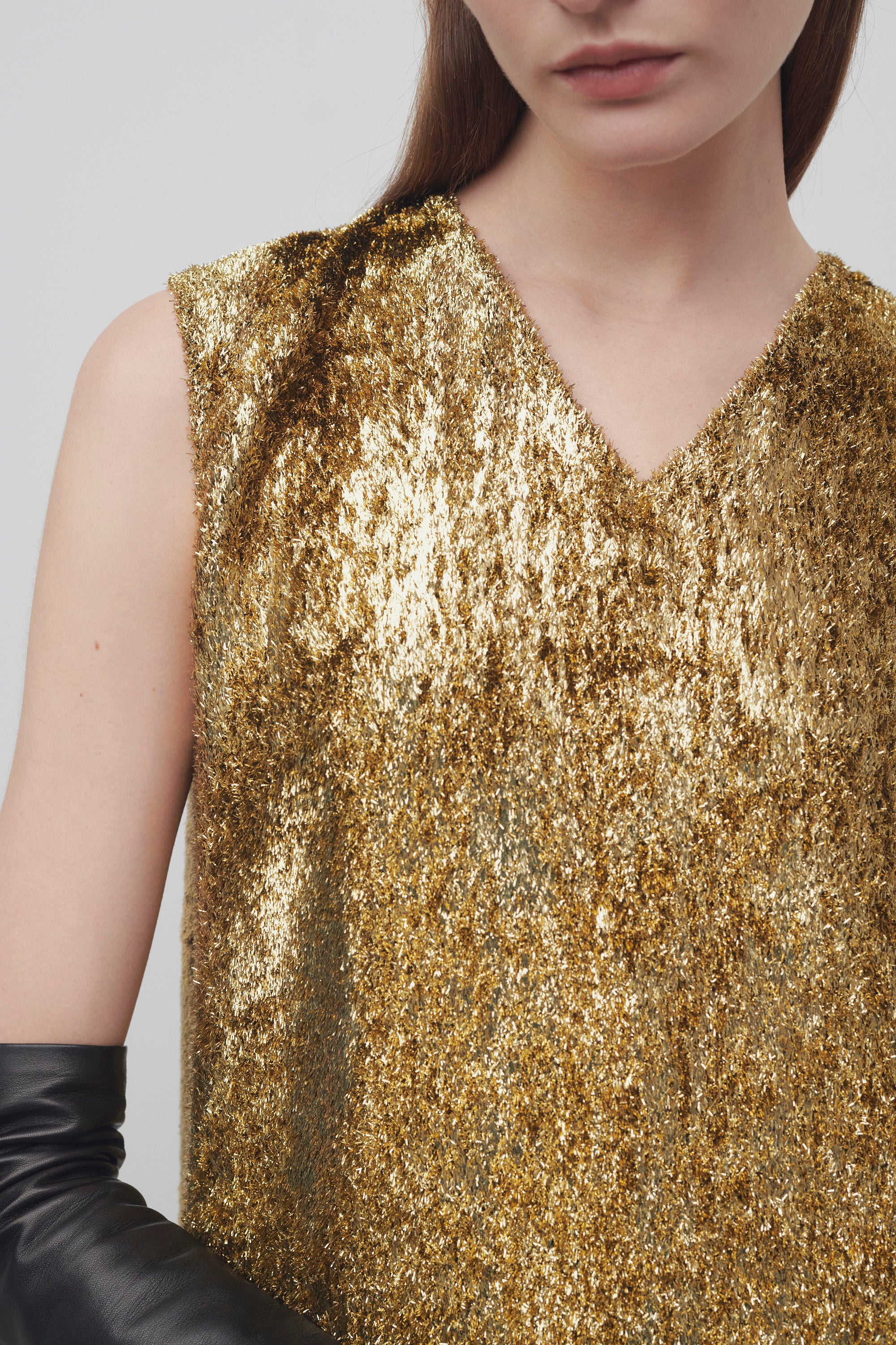 Louane Dress in Lurex and Silk、mySite、aoinhome