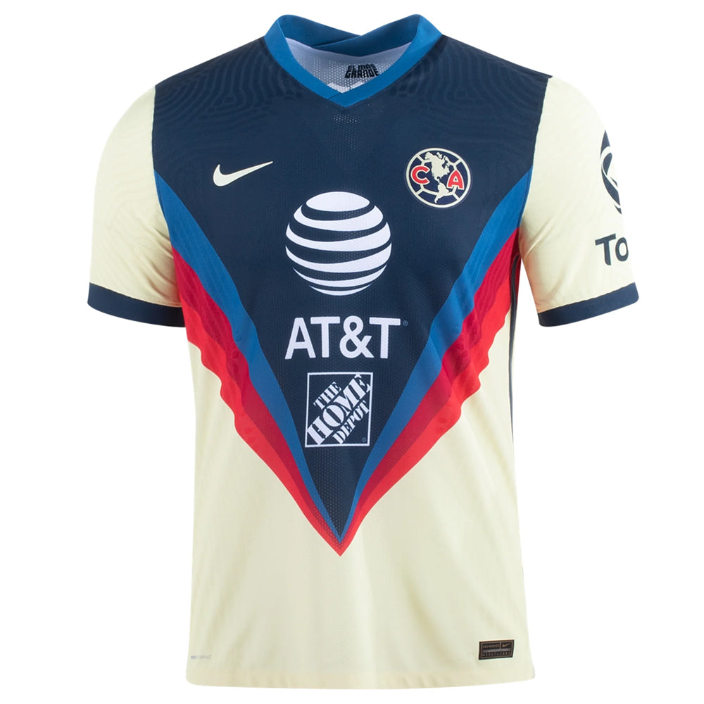 Nike Men's Club America 20/21 Vapor Match Home Jersey Armory Navy/White、mySite、bottomscart