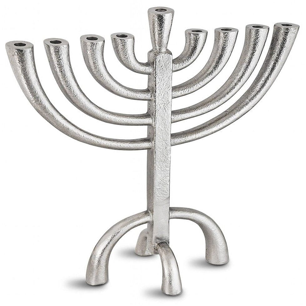 Gothic-Roman Nest Menorah - Silver、mySite、topwebapps