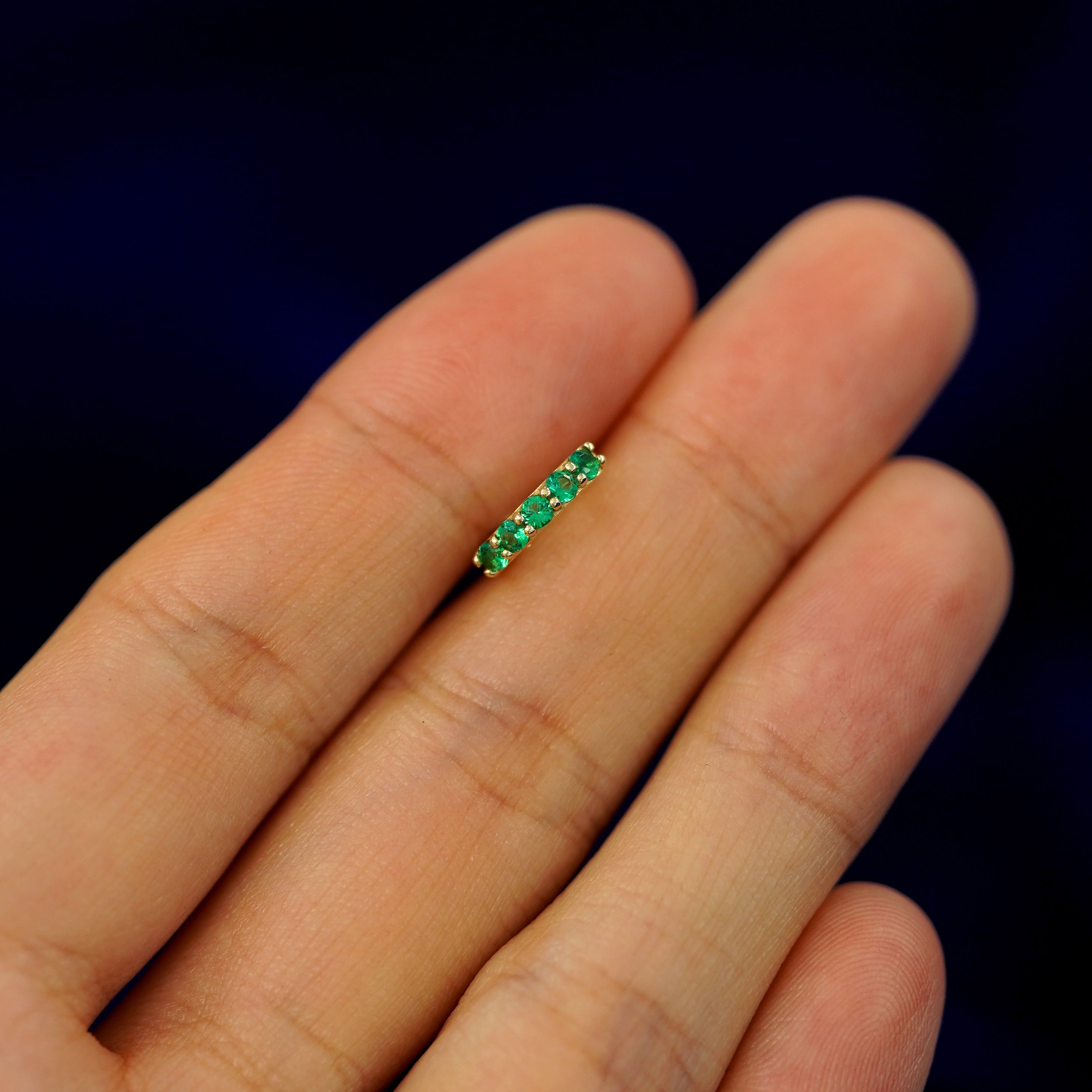 Emerald Huggie Hoop、mySite、hinf8tx79