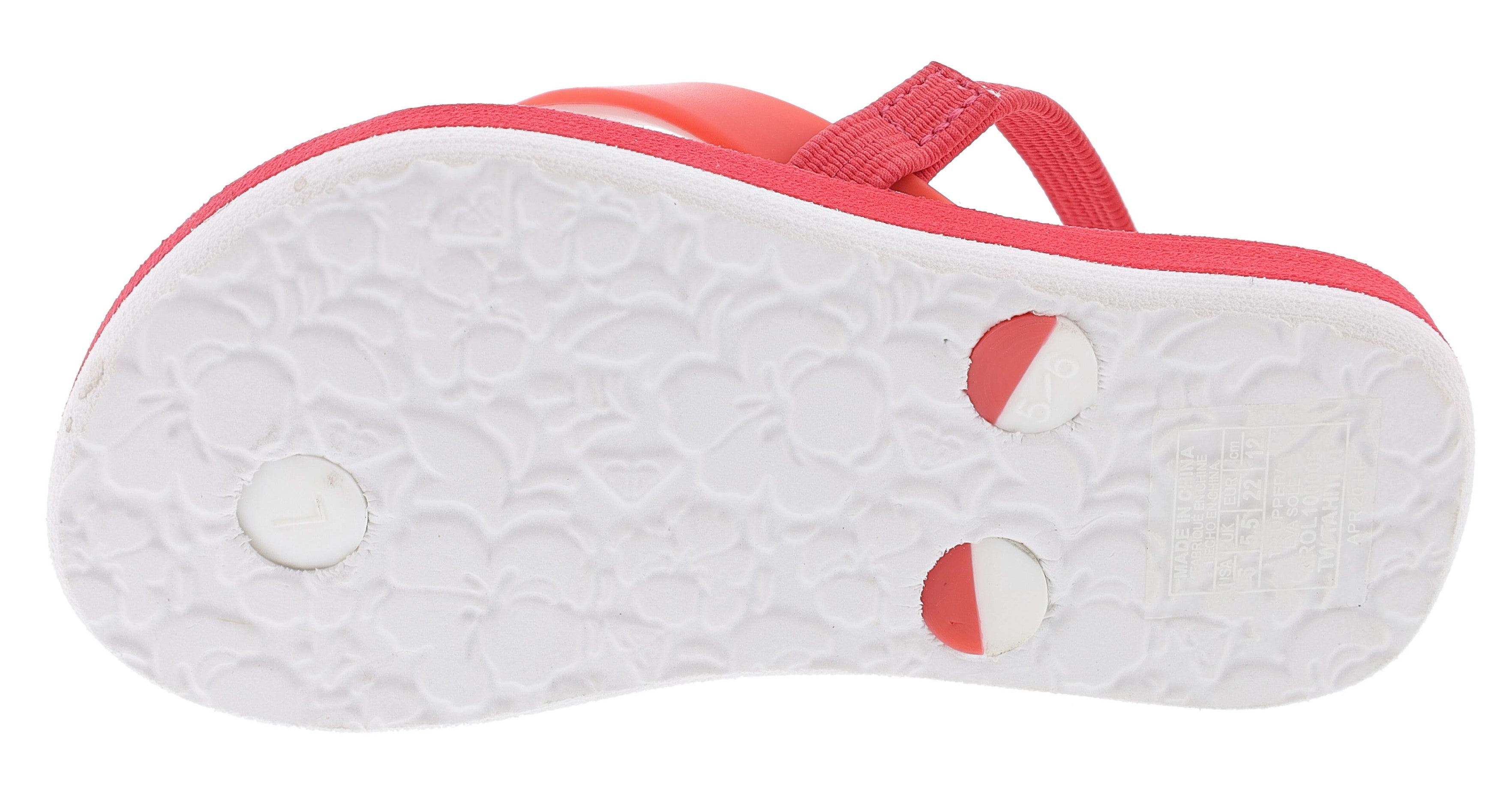 Roxy Toddler's Tahiti Elasticized Strap Flip Flops、mySite、dreamappss