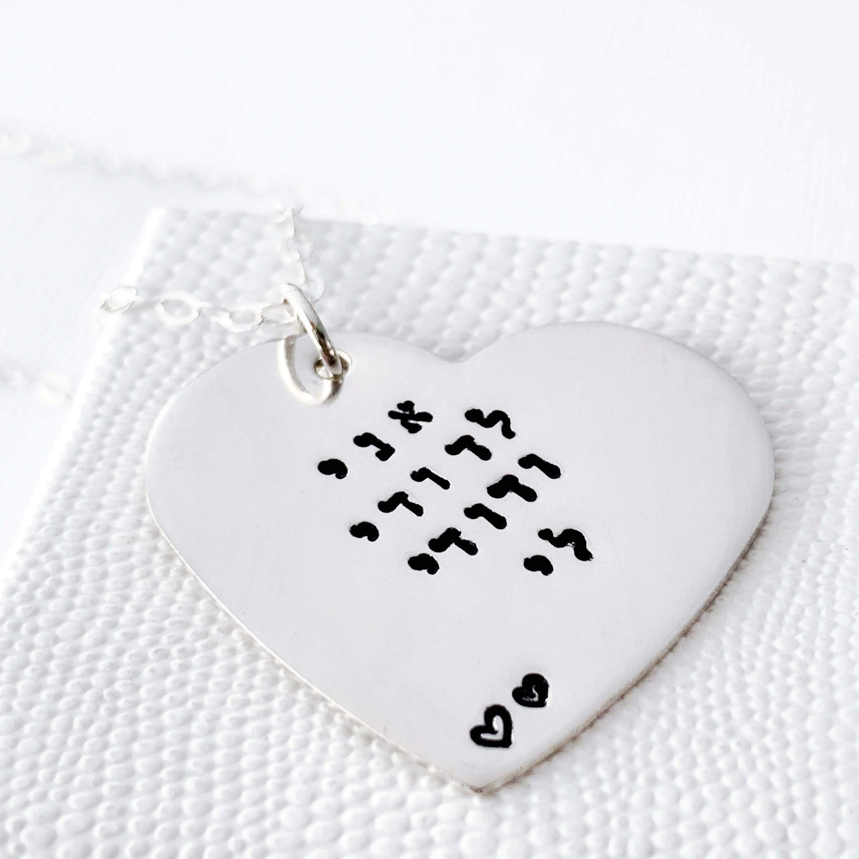 I Am My Beloved's Heart Necklace - Sterling Silver、mySite、topwebapps
