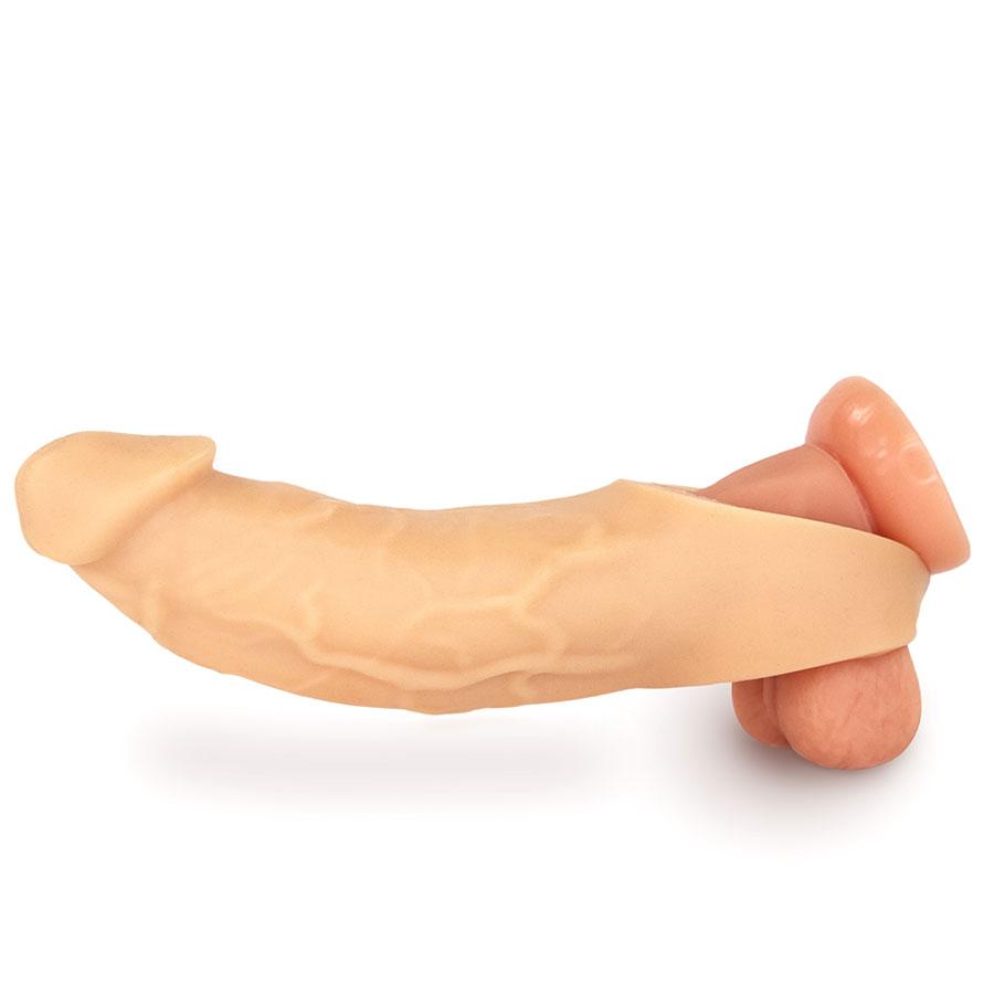 9 Inch Realistic Performance Penis Sleeve Natural Silicone Girth Enhancer、mySite、bottomscart