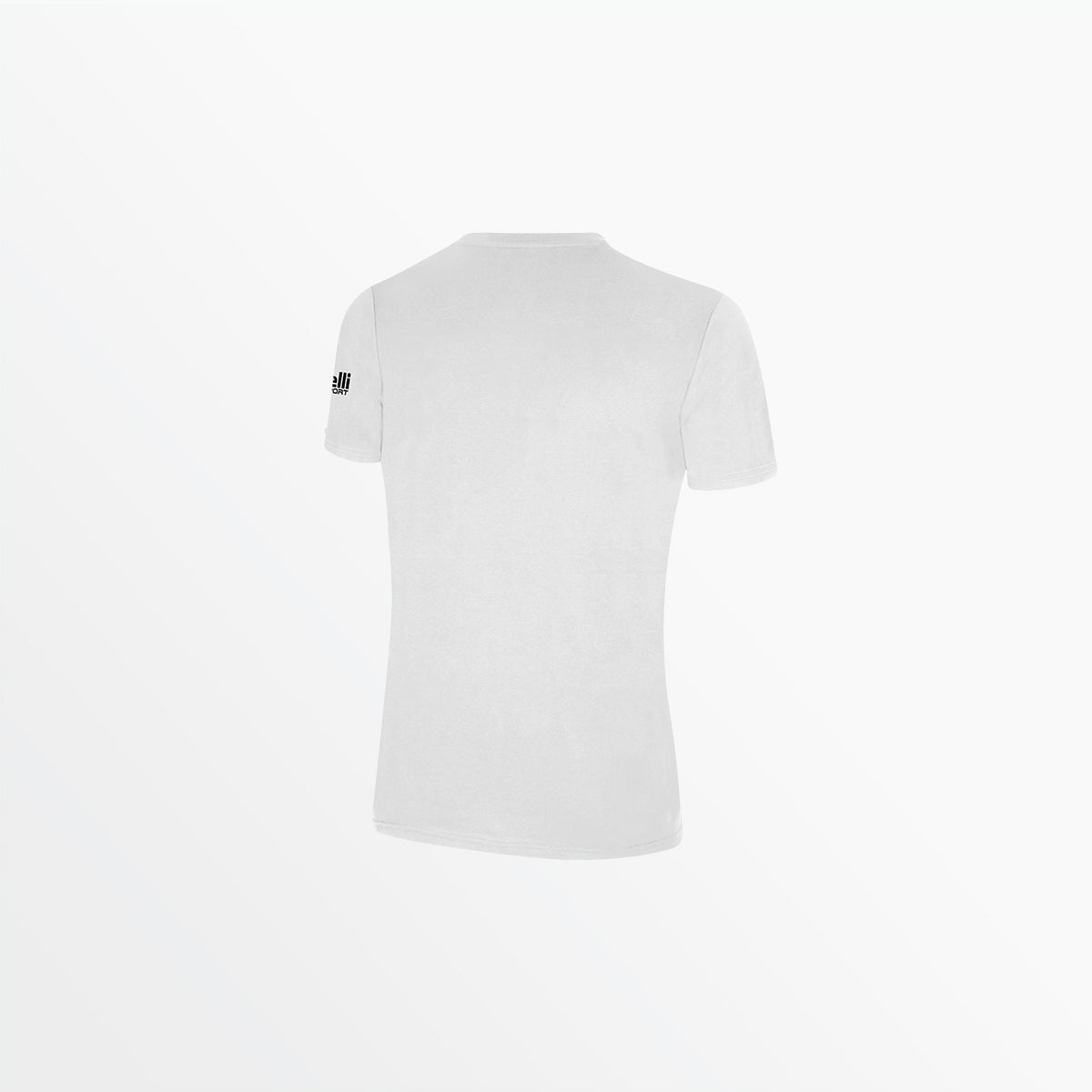 WOMEN'S CS-DRY TEE WITH SLEEVE LOGO、mySite、neckold