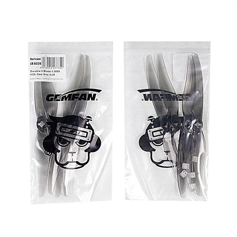  Gemfan Hurricane LR 6026-2 Bi-Blade 6 Prop 4 Pack (5mm) - Choose Your Color、mySite、merchandisen