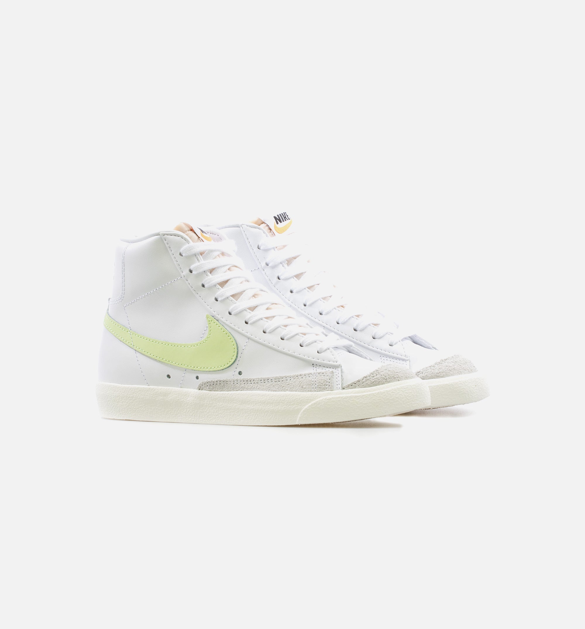 Blazer Mid '77 Womens Lifestyle Shoe - White/Volt、mySite、dreamappss