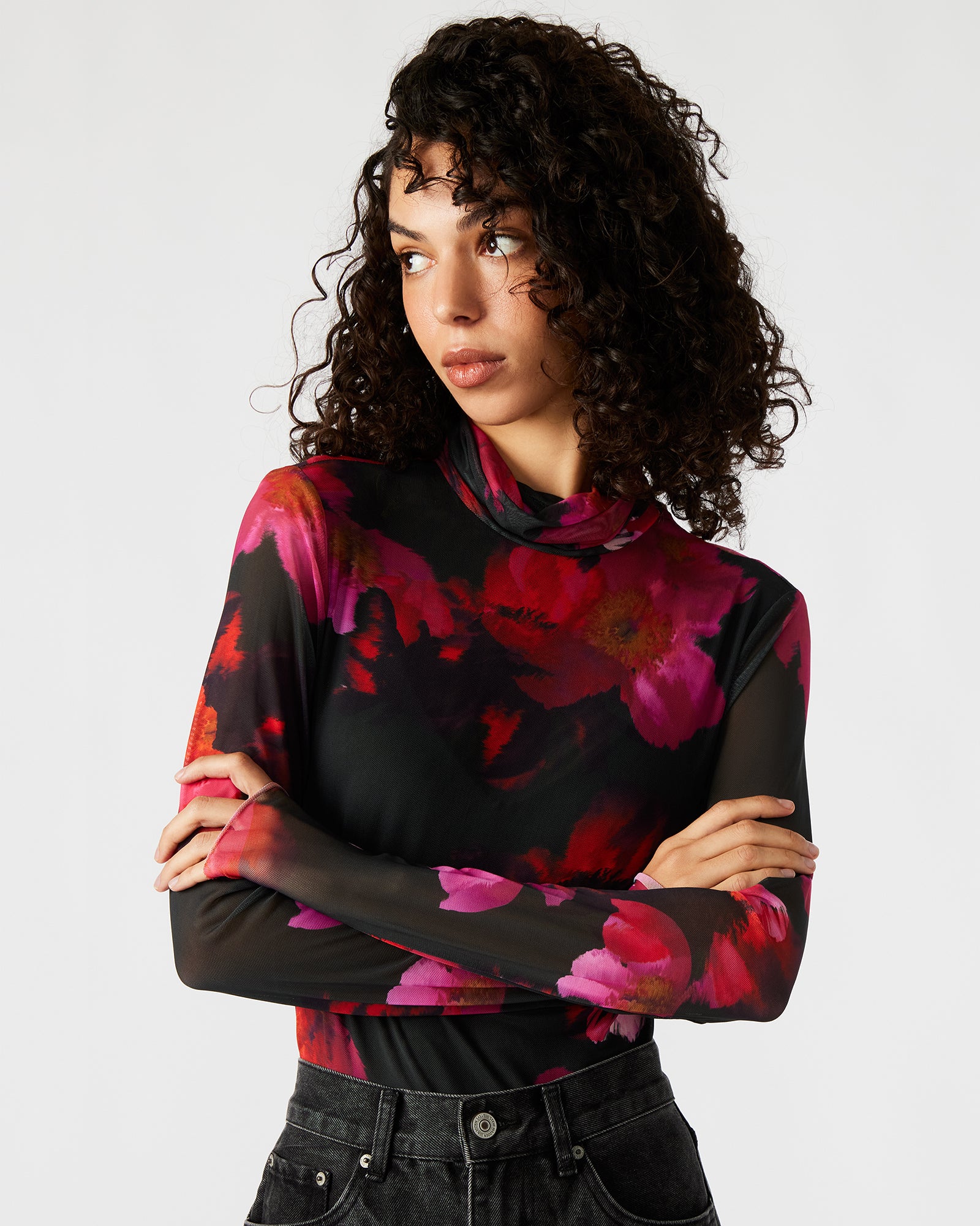 LUELLA BODYSUIT PINK MULTI、mySite、gtrtttuynbv