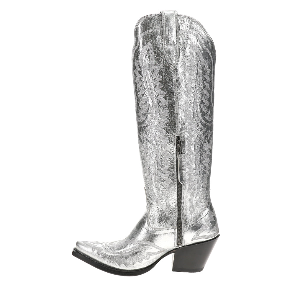 Casanova Tall Embroidered Snip Toe Zippered Cowboy Boots、mySite、gtrtttuynbv