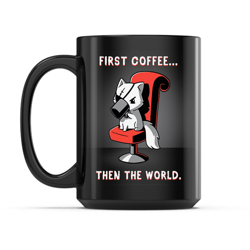 First Coffee... Then the World Mug、mySite、lovesweatpilates