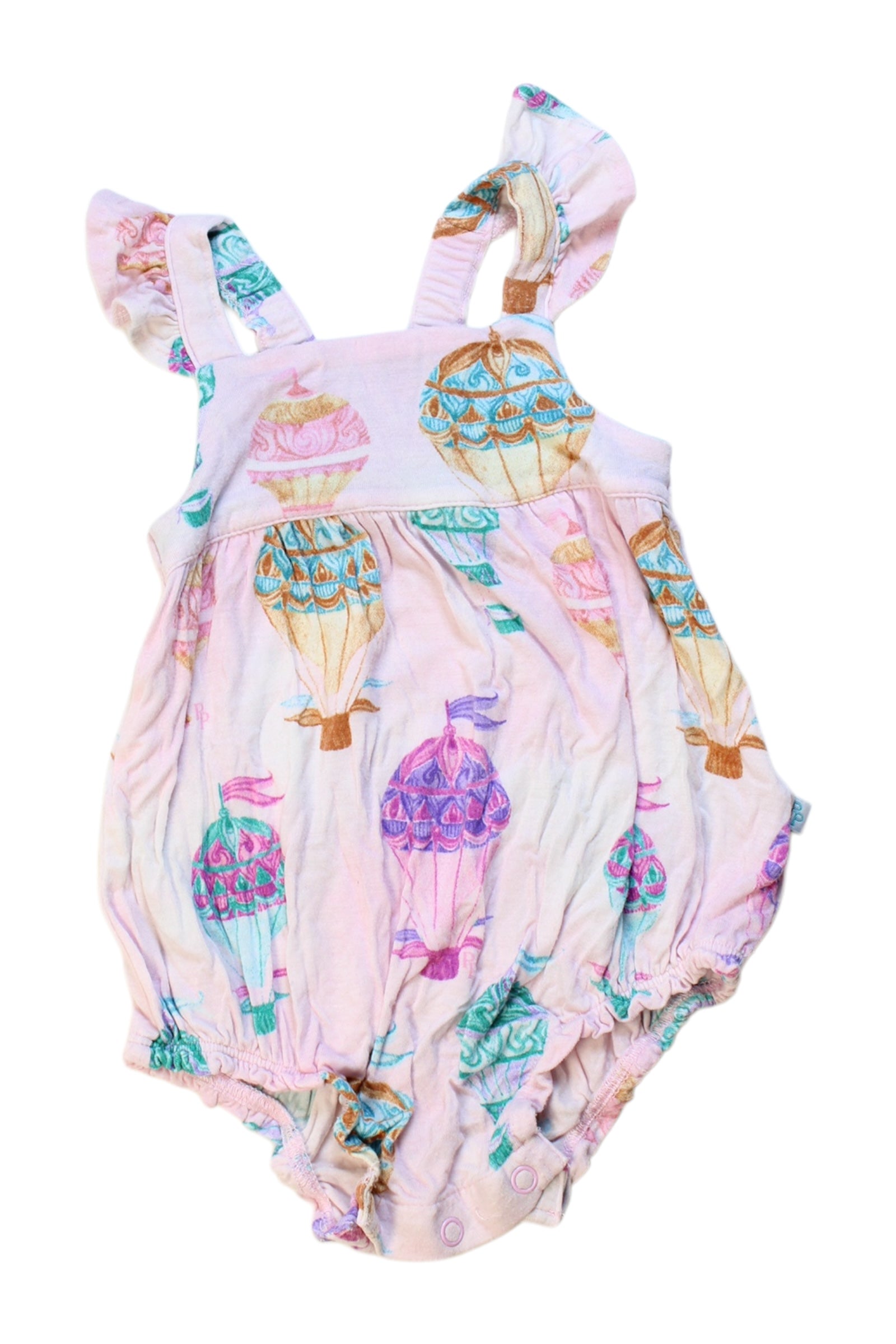 Posh Peanut Hot Air Balloon Sleeveless Romper 3-6M、mySite、g9winljtr