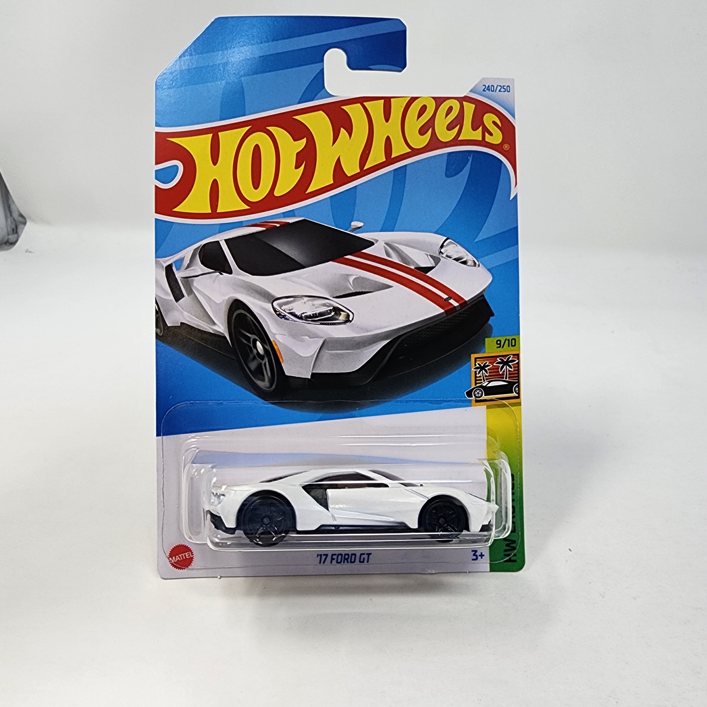 '17 Ford GT #240 * WHITE * 2024 Hot Wheels Case Q、mySite、hgirdovlk