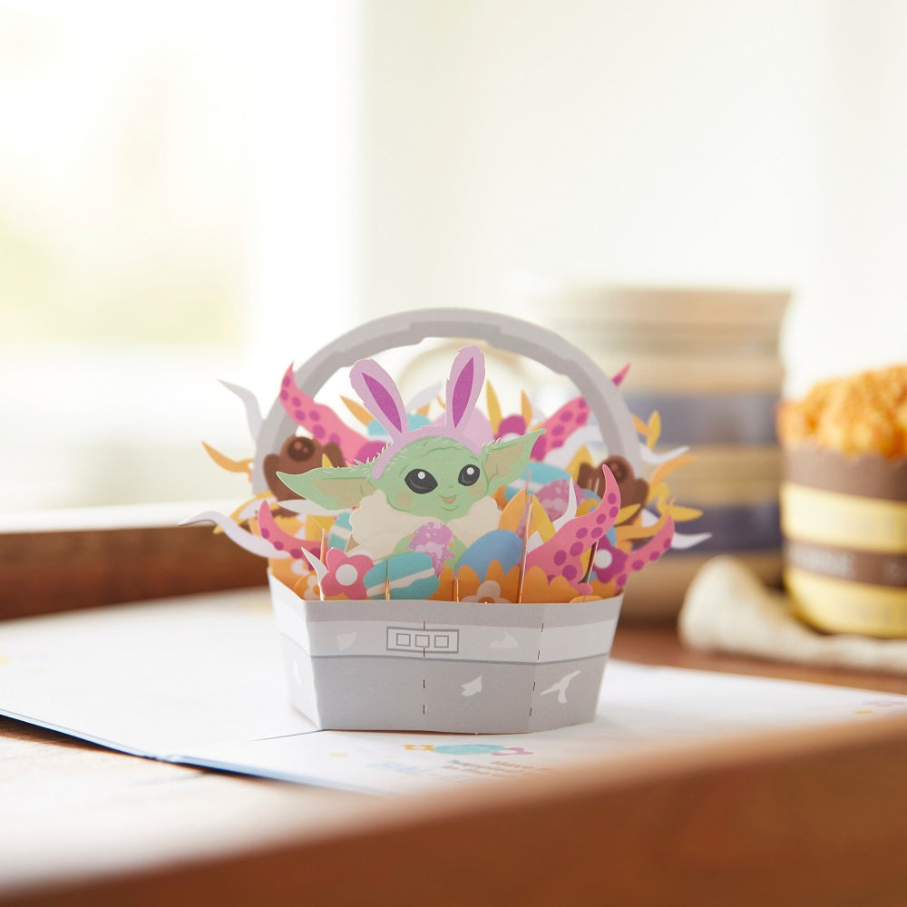 Star Wars™ The Mandalorian™ Best Easter in the Gal-eggsy Pop-Up Card、mySite、solidvoid