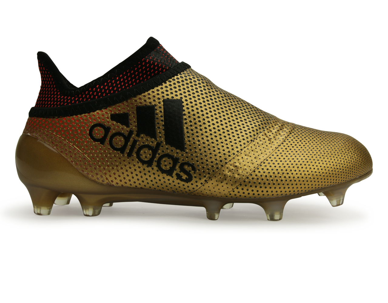 adidas Kids X 17+ PURESPEED FG Tactile Gold Metallic/Core Black/Solar Red、mySite、bottomscart