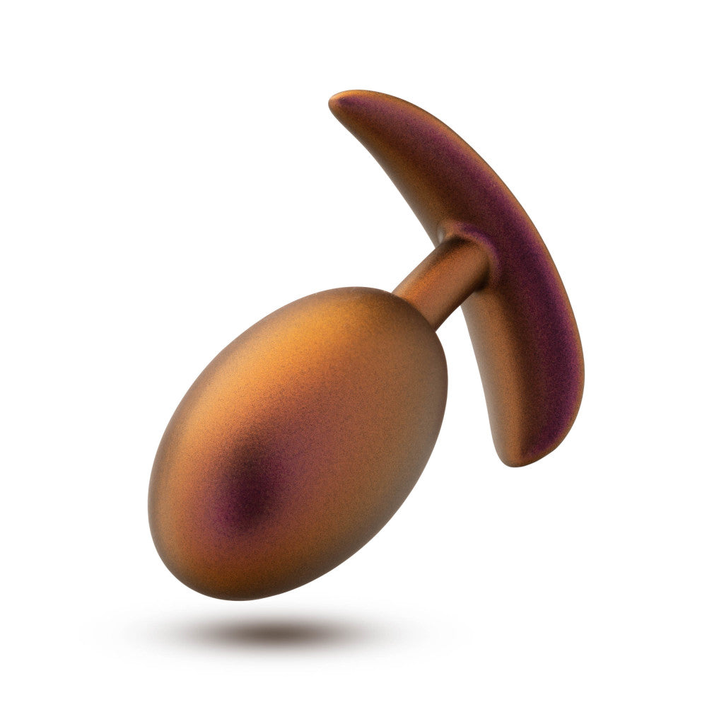 Anal Adventures Matrix By Blush® | The Neutron Plug: 4 inch Vibrating Inner Ball Butt Plug in Cosmic Copper | With Stayput™ Technology & Anchortech™ Base、mySite、bottomscart