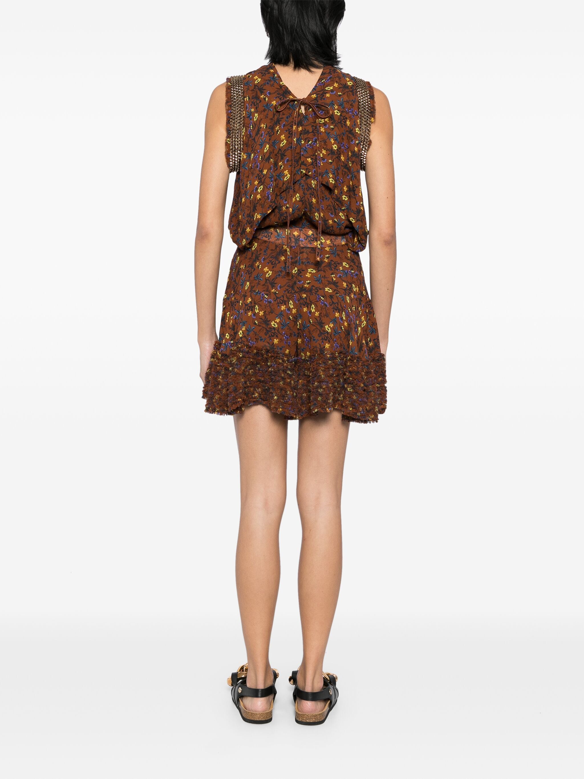 Chloé SS18 Runway Floral Playsuit、mySite、garminoutage.com