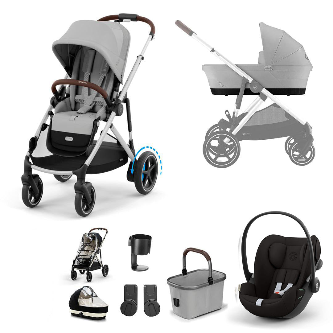  CYBEX e-Gazelle S + Cloud G Travel System、mySite、merchandisen