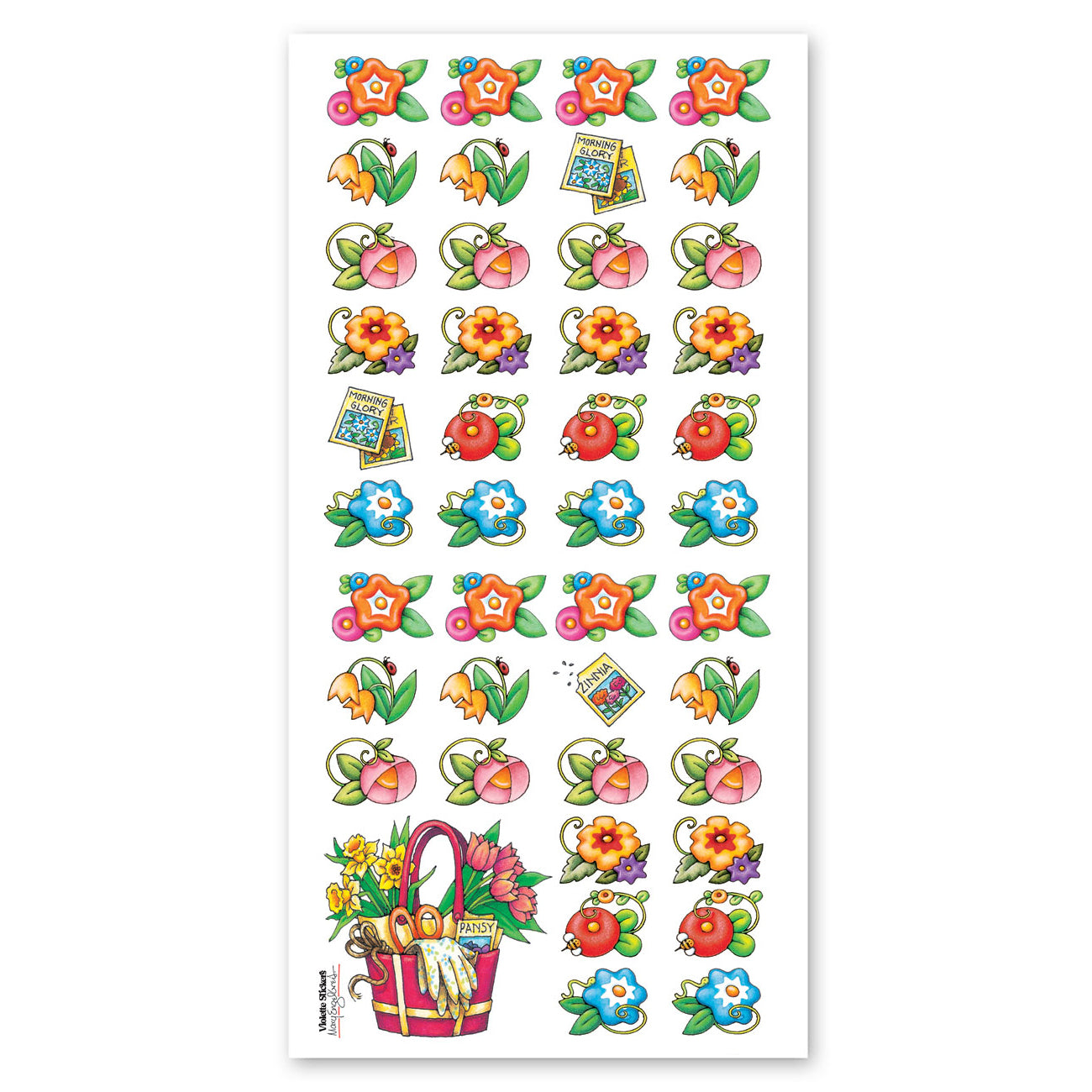  Mary Engelbreit's Garden Stickers、mySite、ghnorth