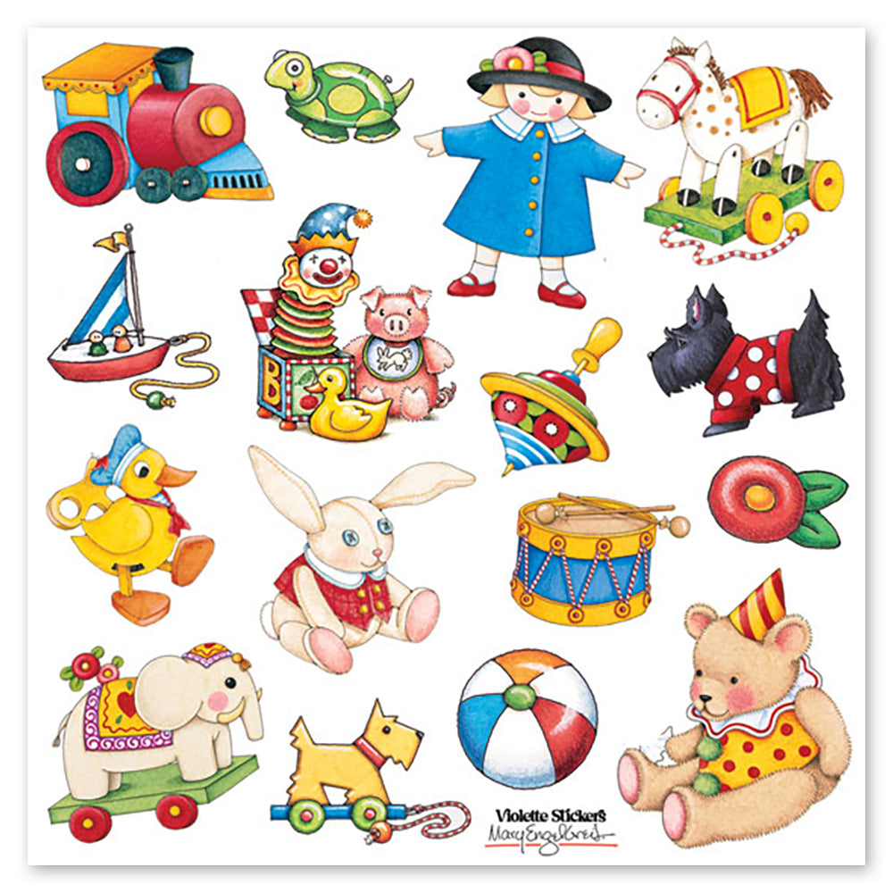  Mary Engelbreit's Toys Stickers、mySite、ghnorth