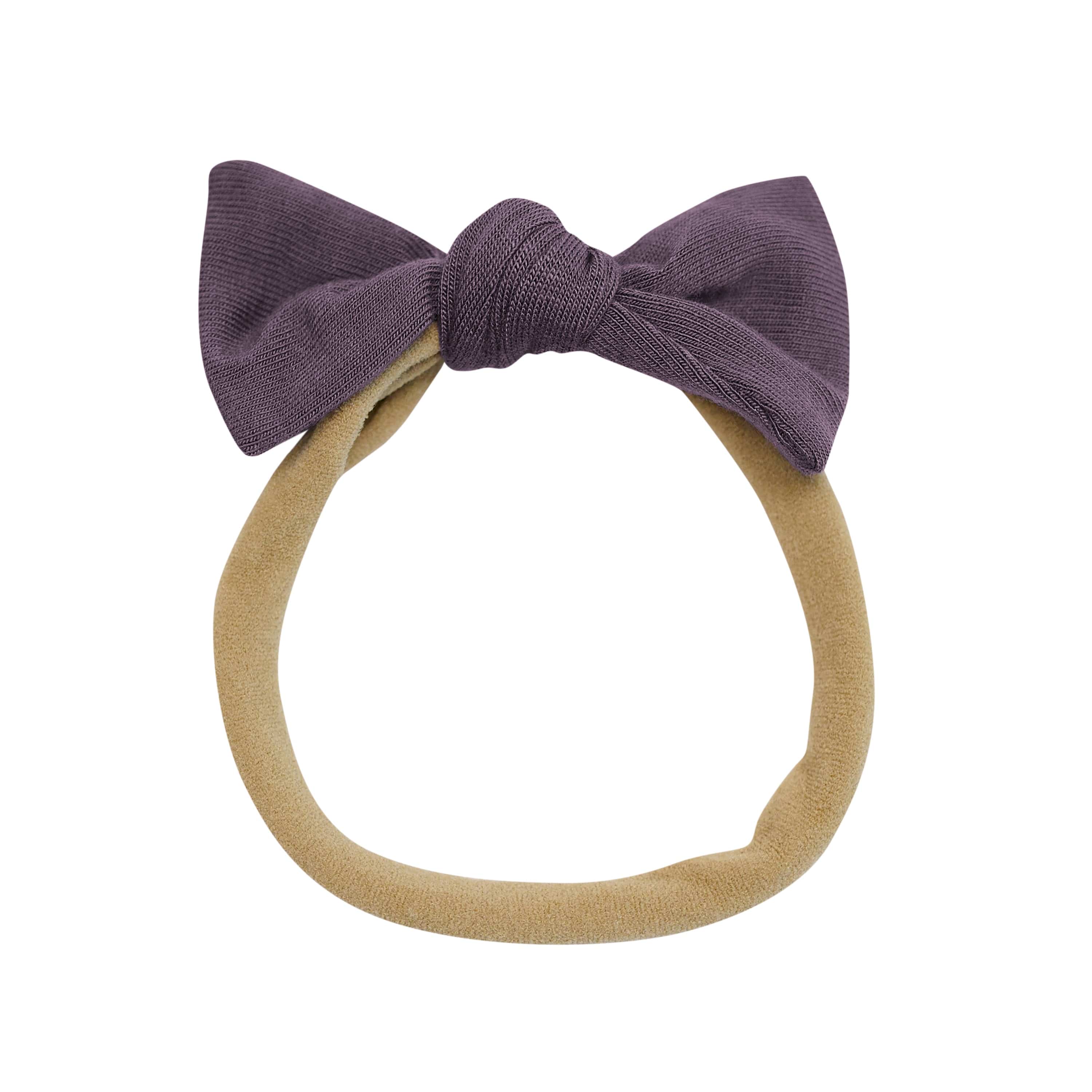  Tiny Nylon Bow in Currant、mySite、layawaytickets