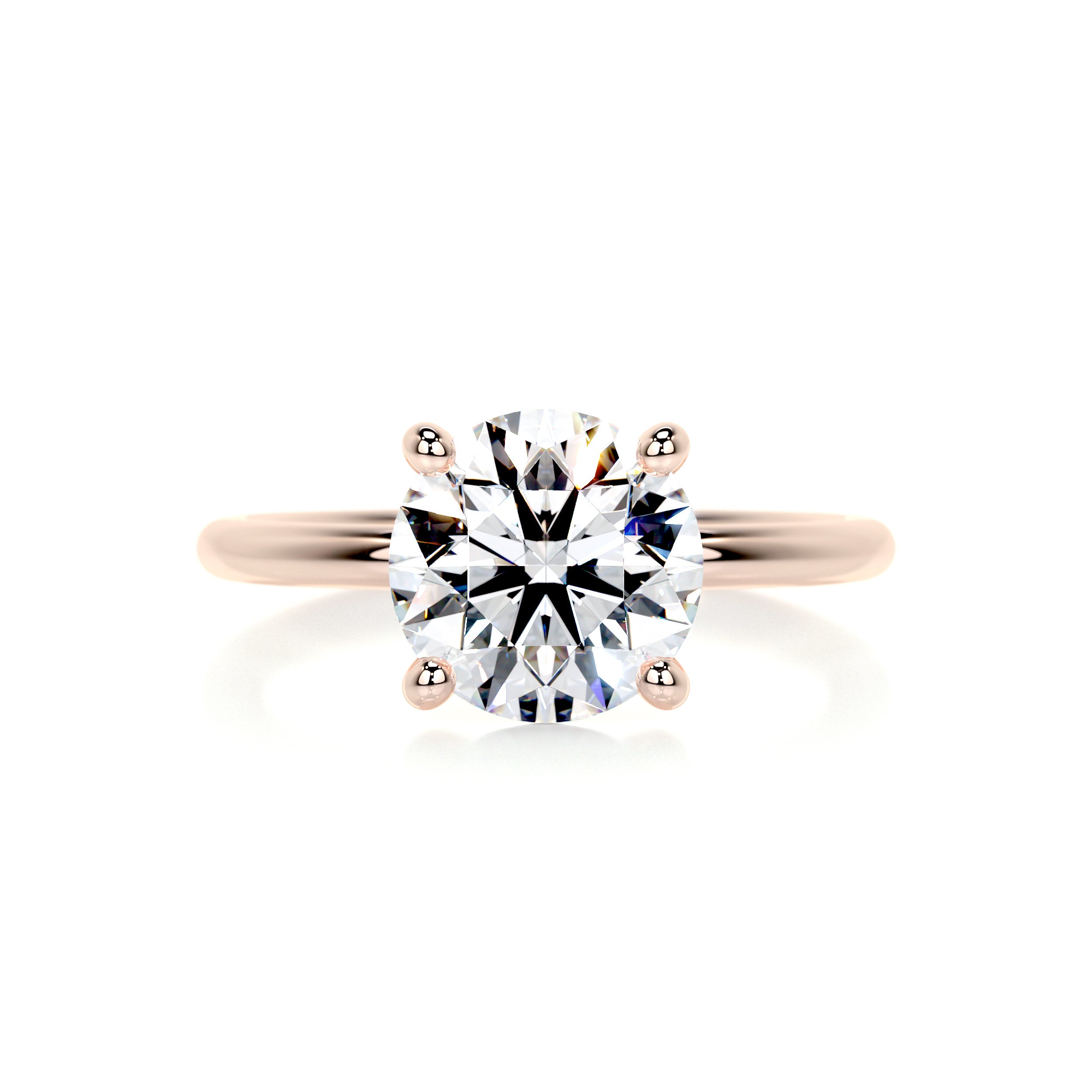 Eloise Diamond Engagement Ring -14K Rose Gold、mySite、hinf8tx79