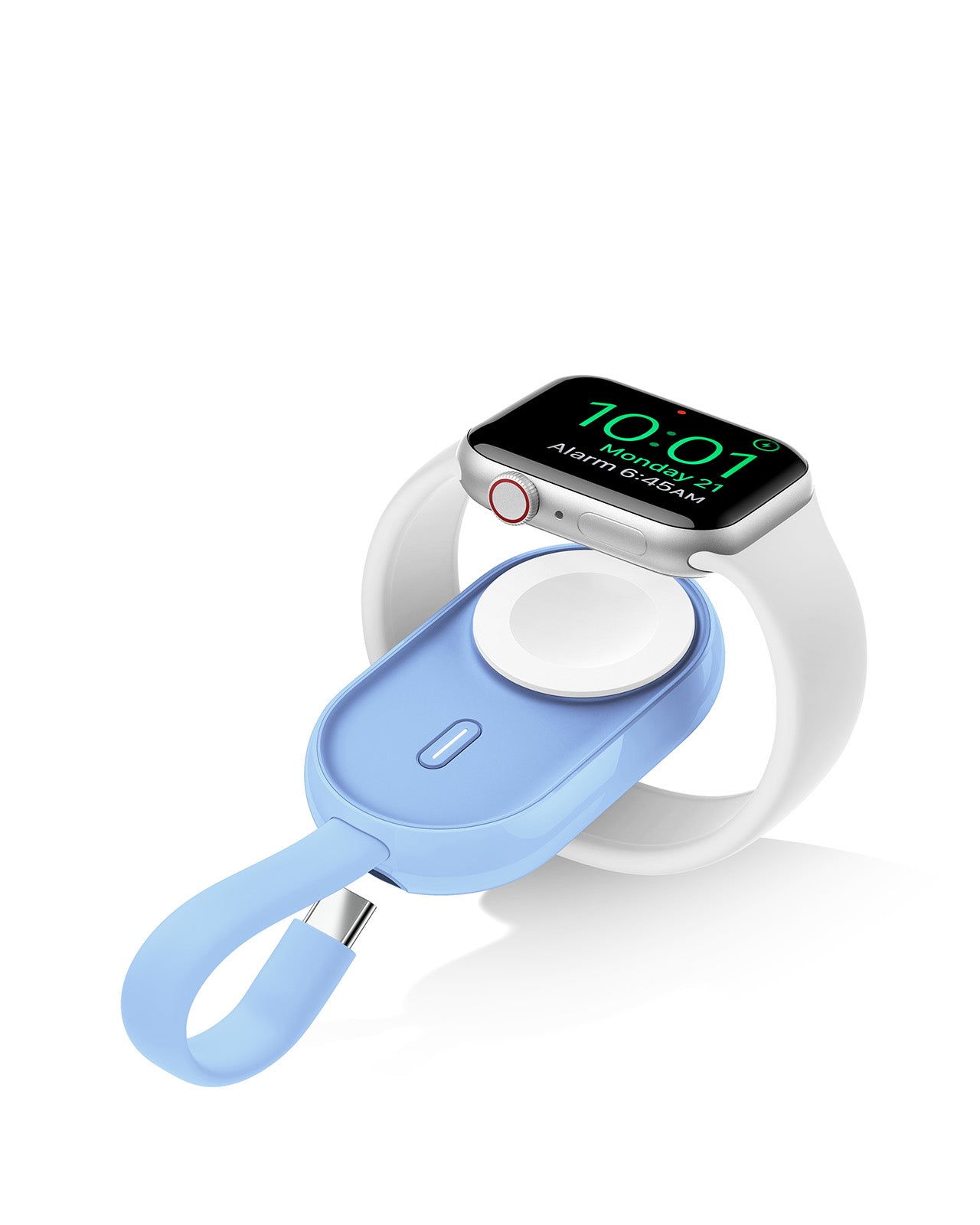1200mAh with Built in Cable, Super Compact Wireless Charger for Apple Watch、mySite、fannypackpong