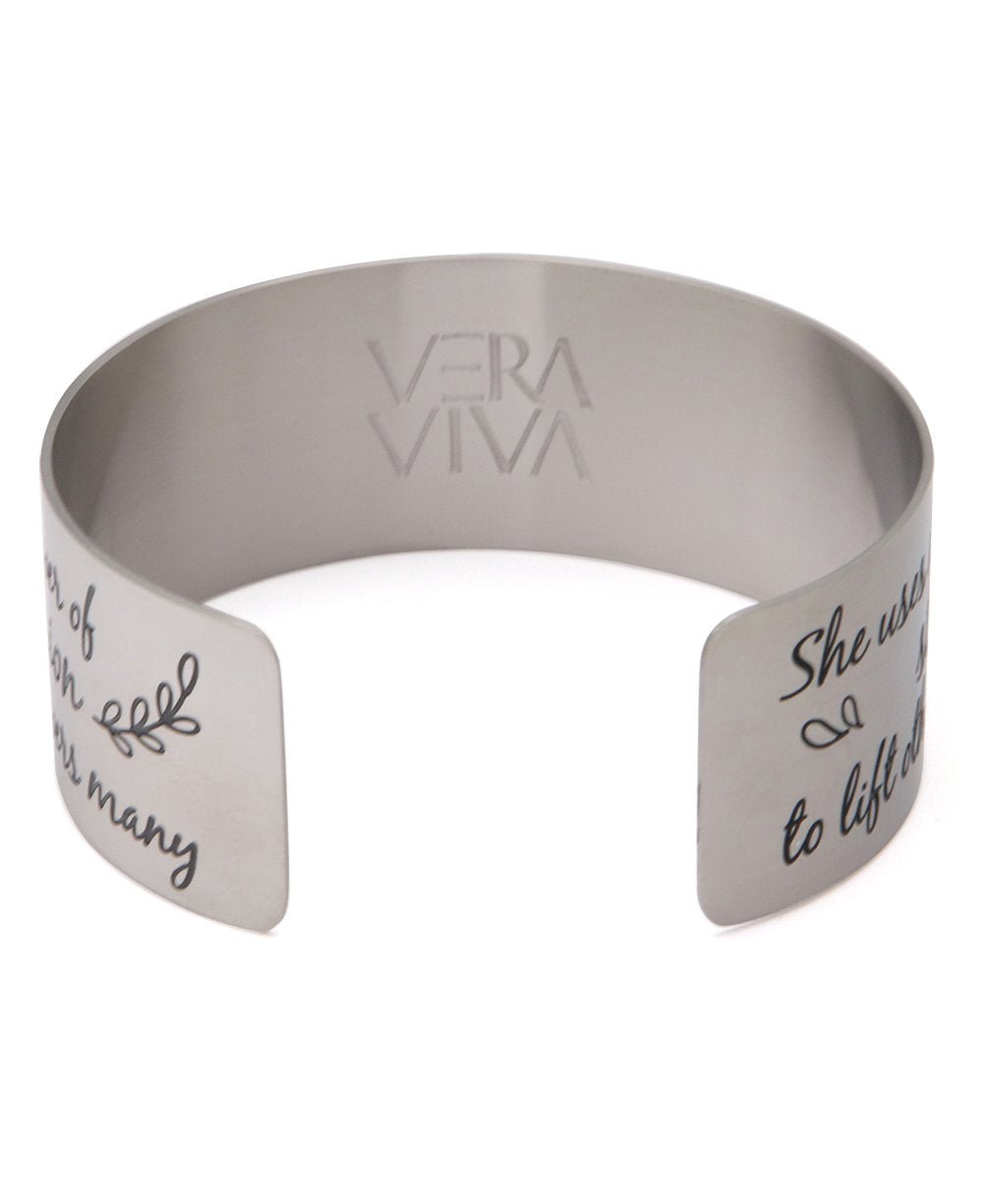 Strongest Souls Have Softest Hearts Inspirational Cuff Bracelet、mySite、topwebapps